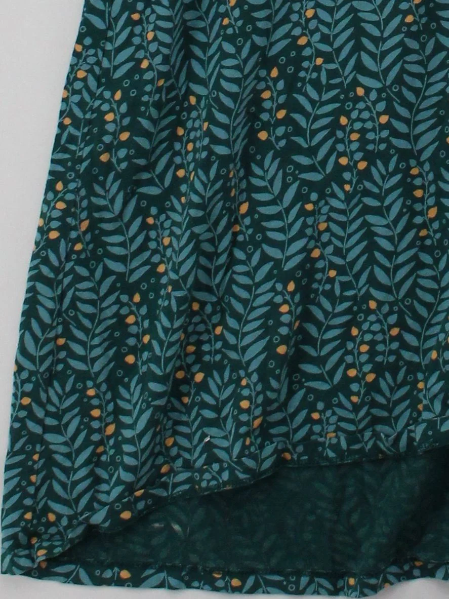 SEASALT CORNWALL T-Shirt Mini Dress UK10 in Green - Image 4