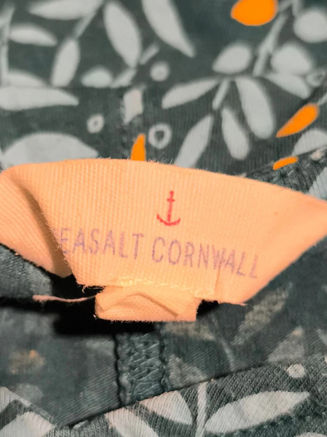 SEASALT CORNWALL T-Shirt Mini Dress UK10 in Green - Image 5