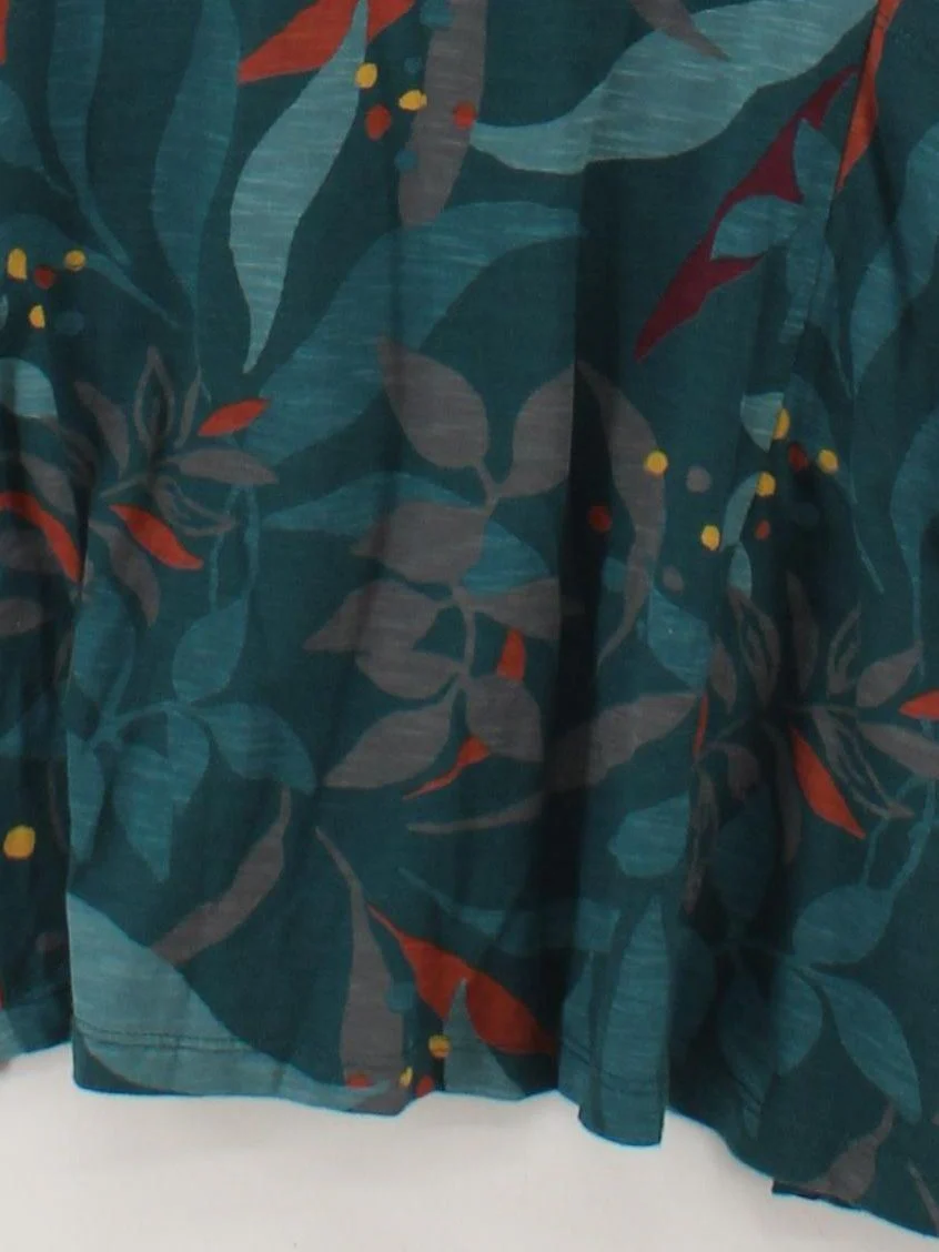 SEASALT CORNWALL T-Shirt Mini Dress UK10 in Green - Image 4