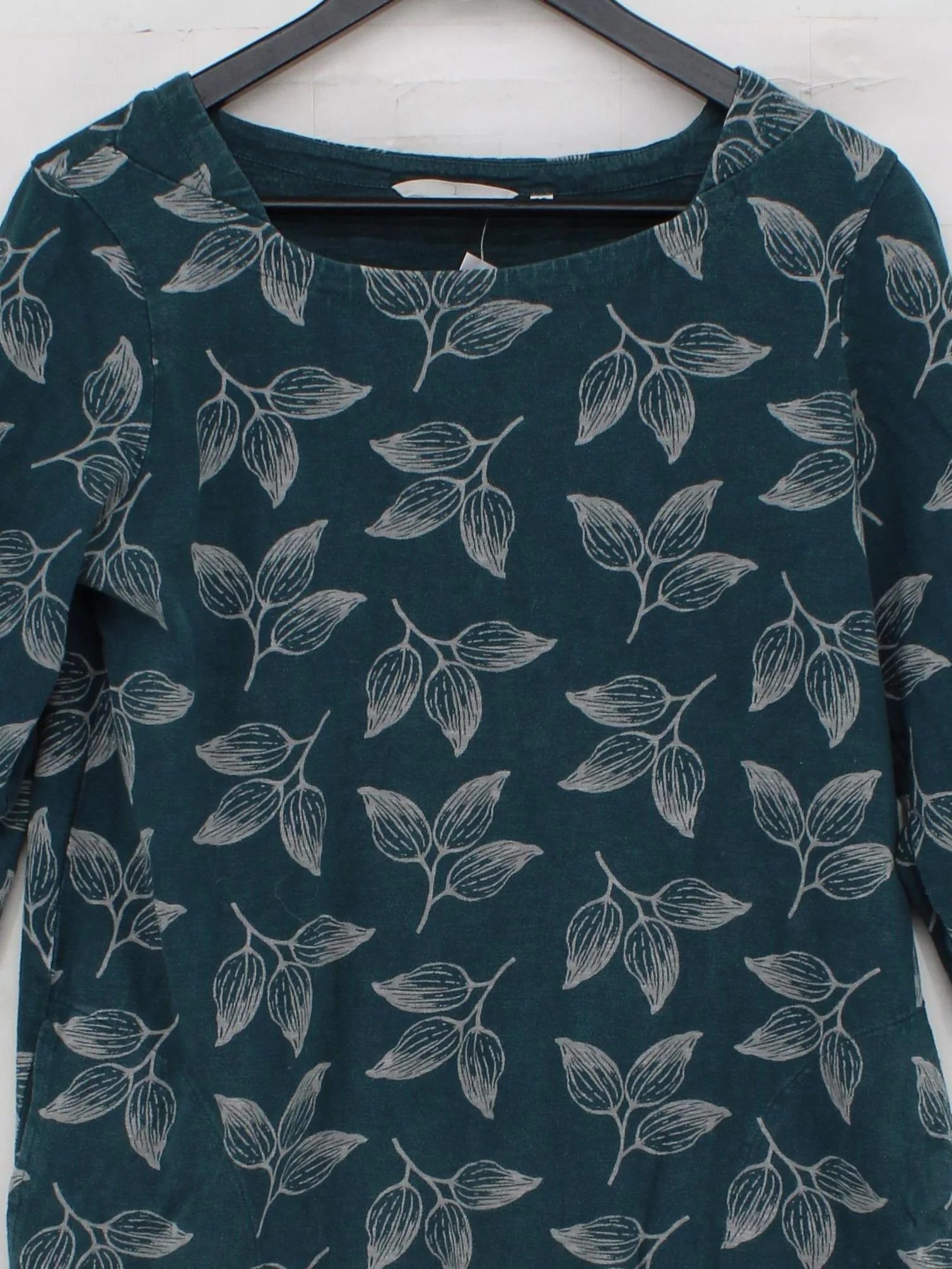 SEASALT CORNWALL T-Shirt Mini Dress UK10 in Green - Image 3