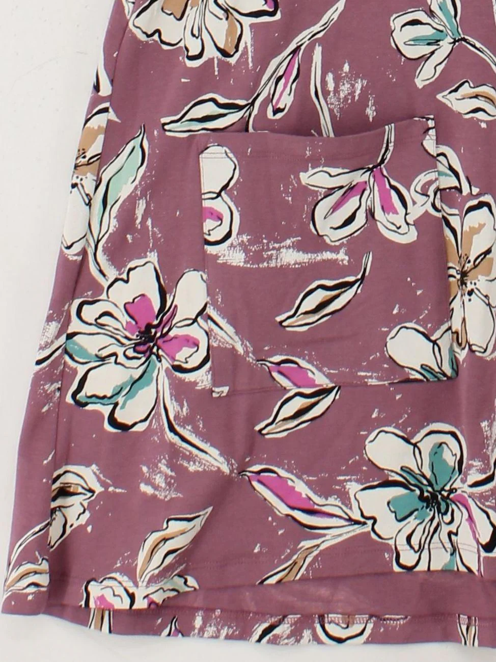 SEASALT CORNWALL T-Shirt Mini Dress UK12 in Purple - Image 4
