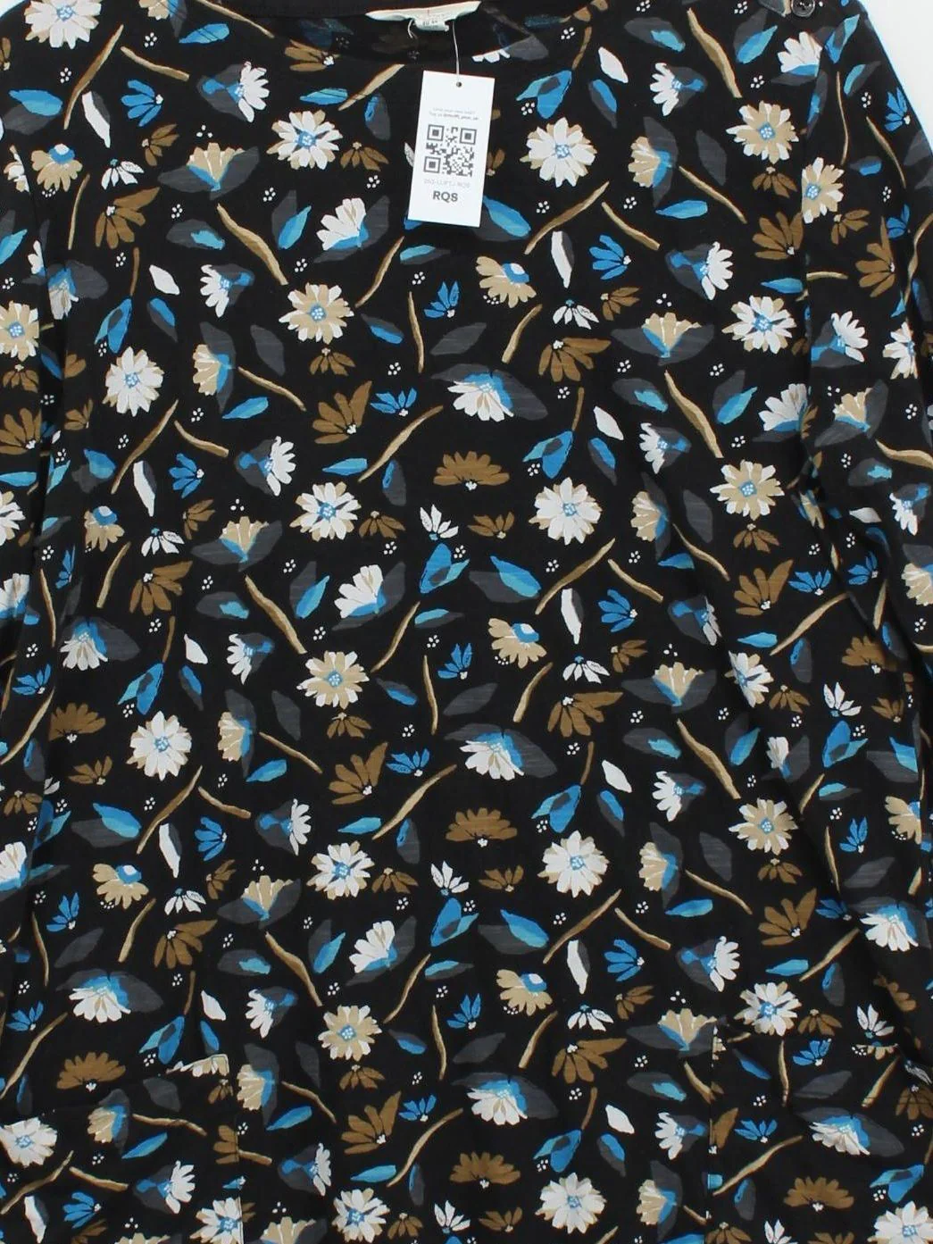 SEASALT CORNWALL T-Shirt Mini Dress UK16 in Black - Image 3