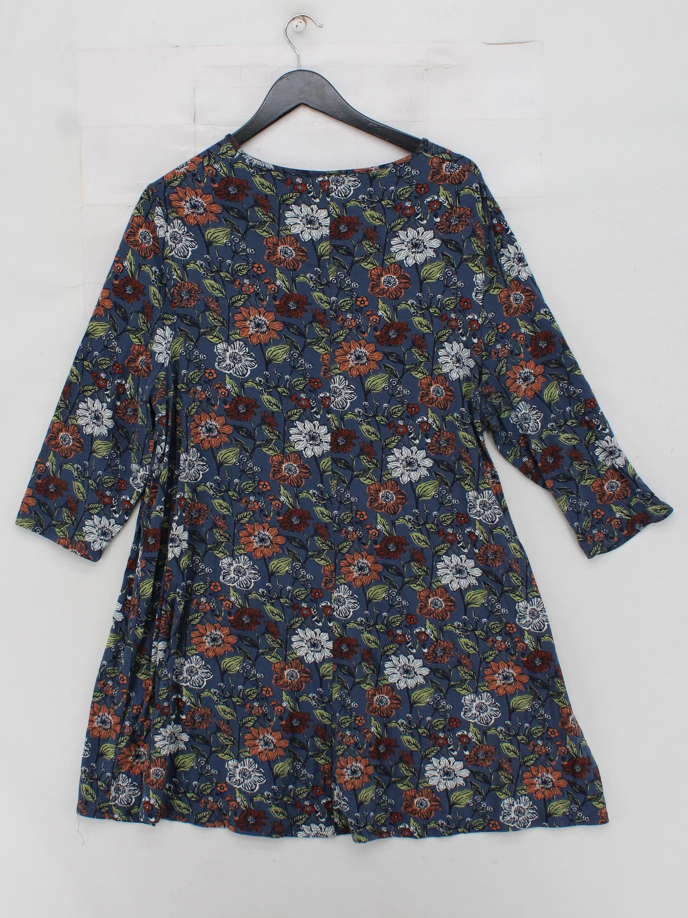 SEASALT CORNWALL T-Shirt Mini Dress UK20 in Blue - Image 2