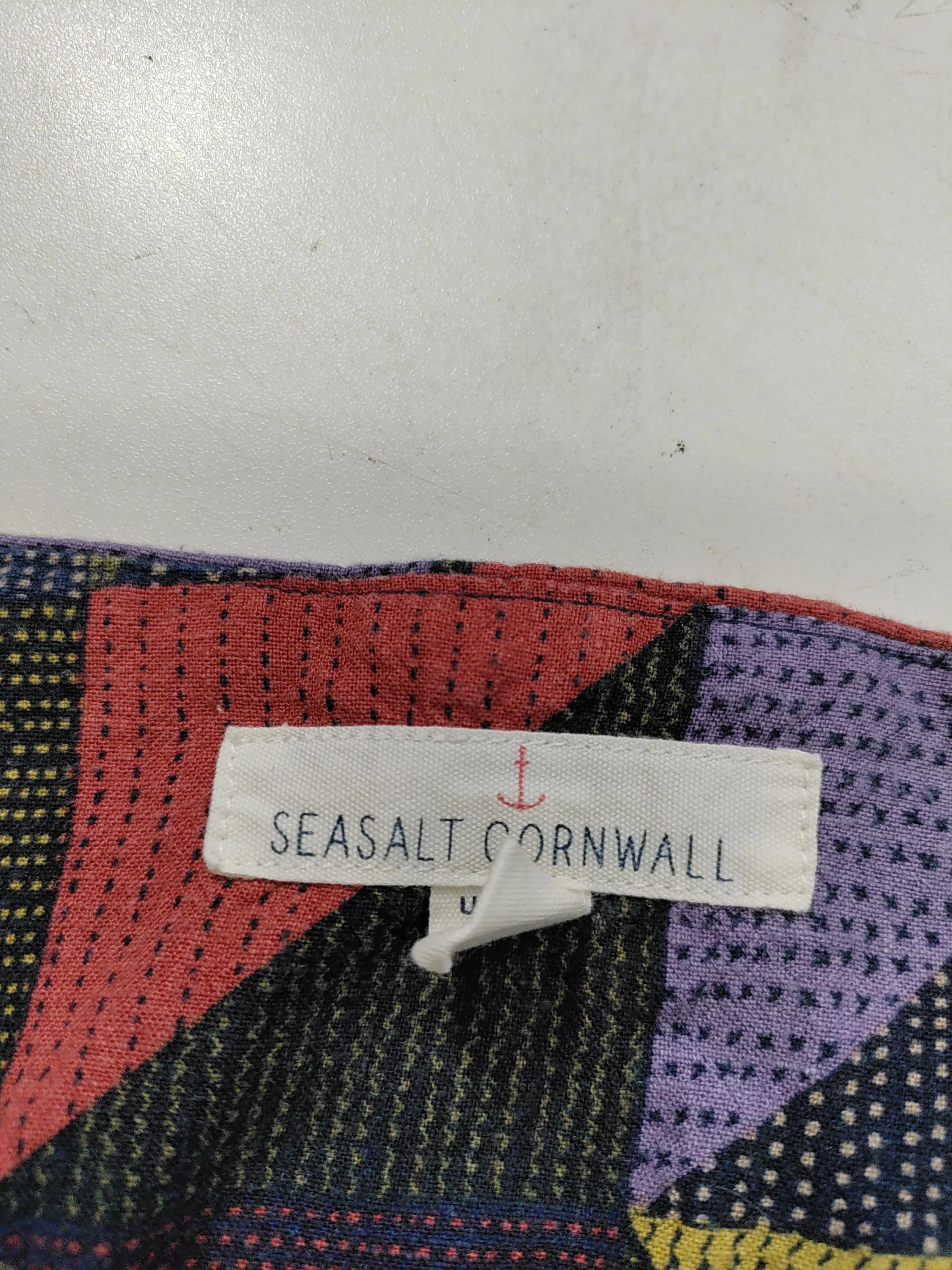 SEASALT CORNWALL T-Shirt Mini Dress UK20 in Multi - Image 5