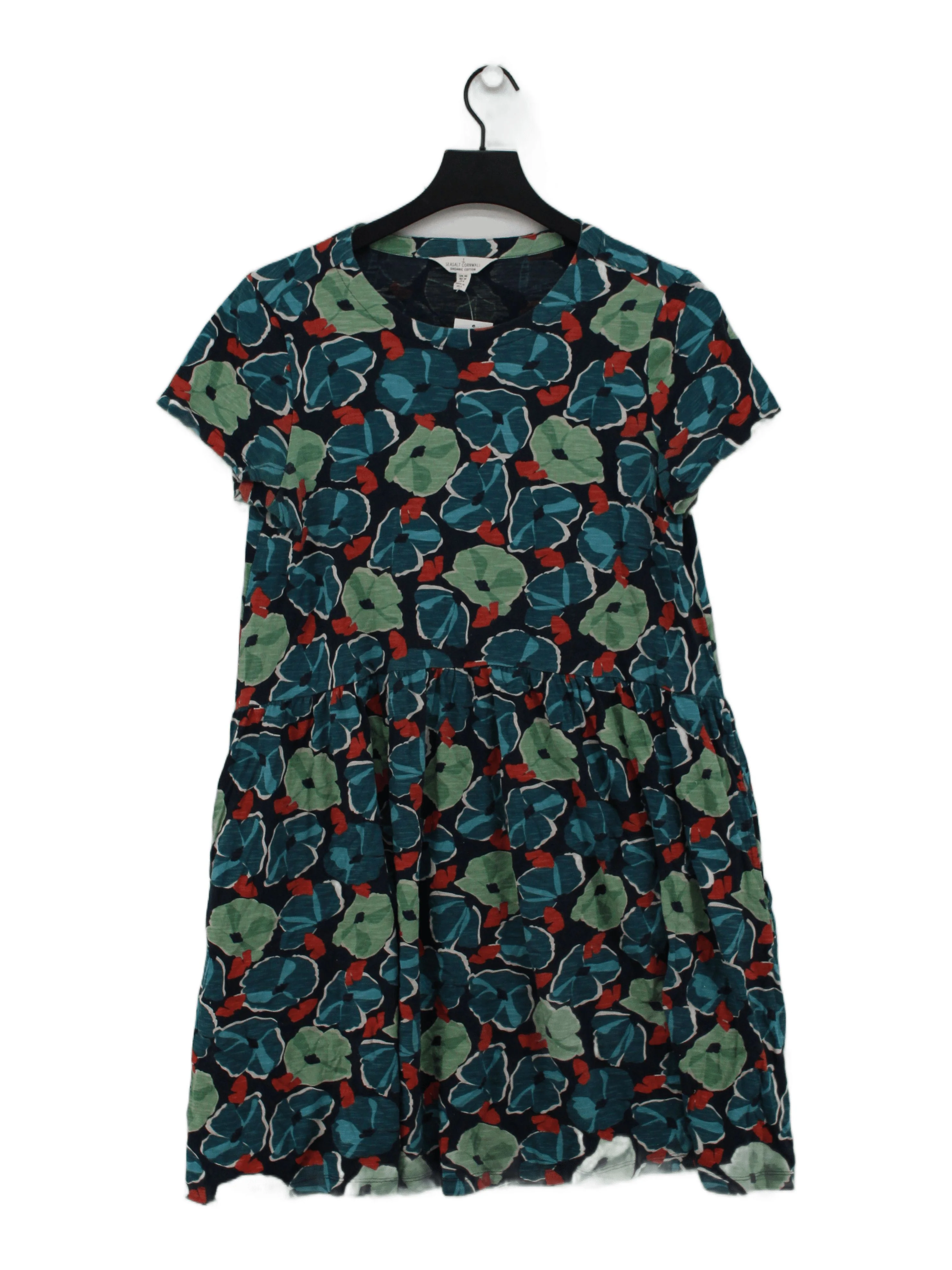 SEASALT CORNWALL T-Shirt Mini Dress UK8 in Multi