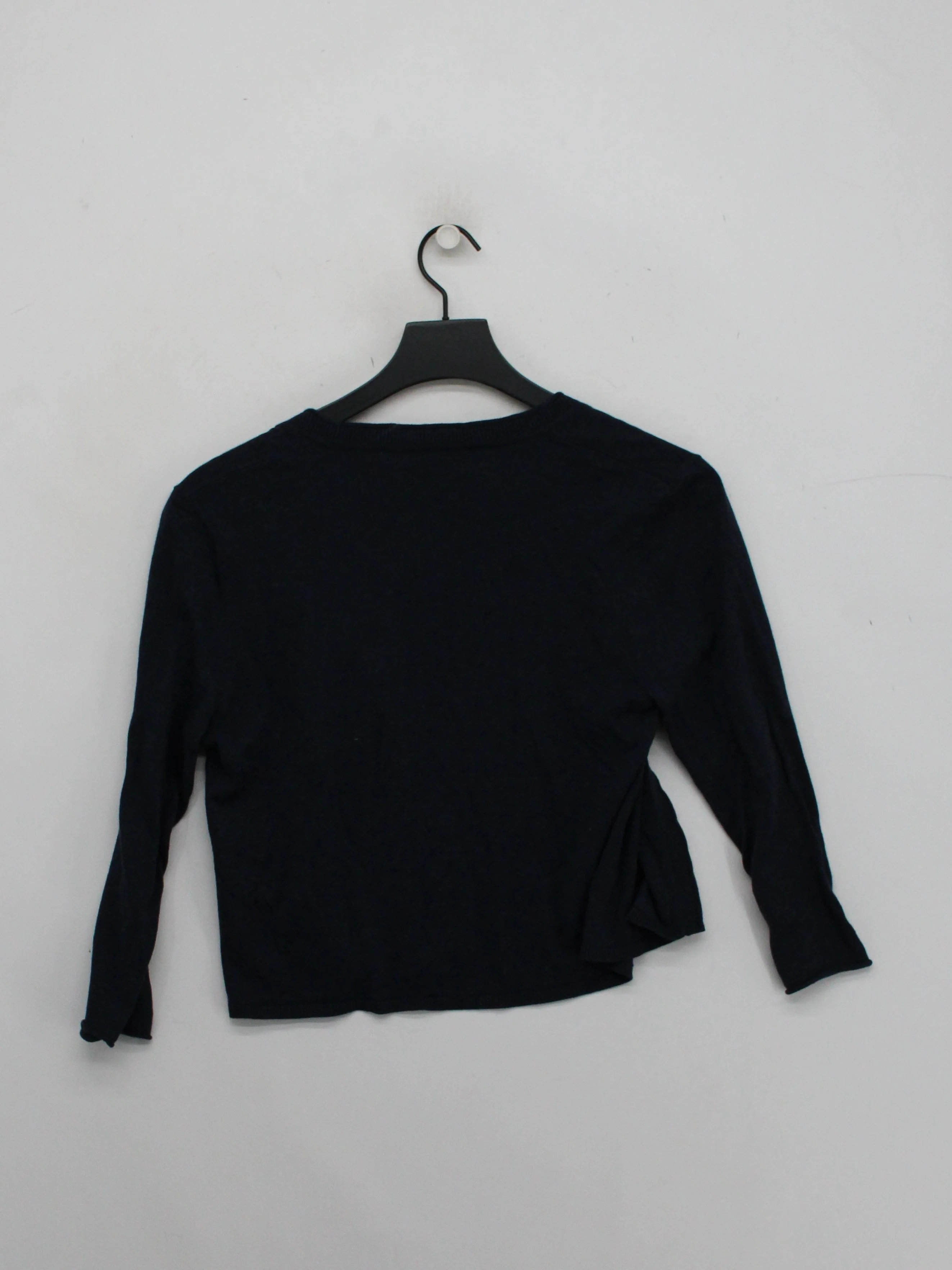 SEASALT CORNWALL Women's Cardigan S Blue 100% Cotton V-Neck Cardigan - Image 2