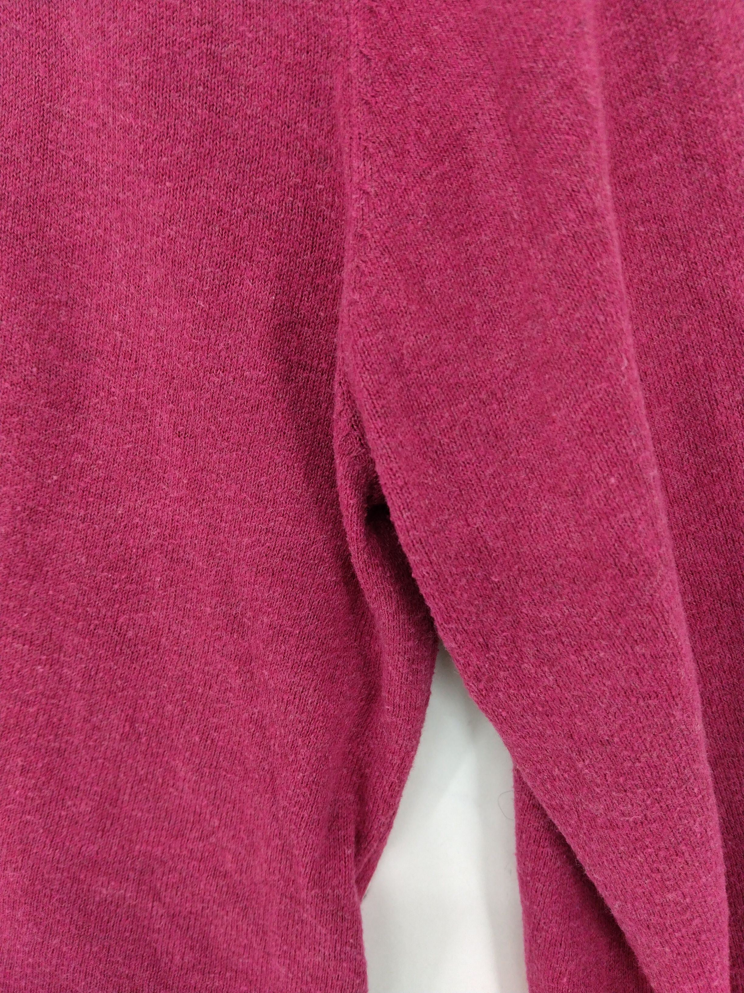 SEASALT CORNWALL Women's Cardigan UK 12 Red 100% Cotton V-Neck Cardigan - Image 5