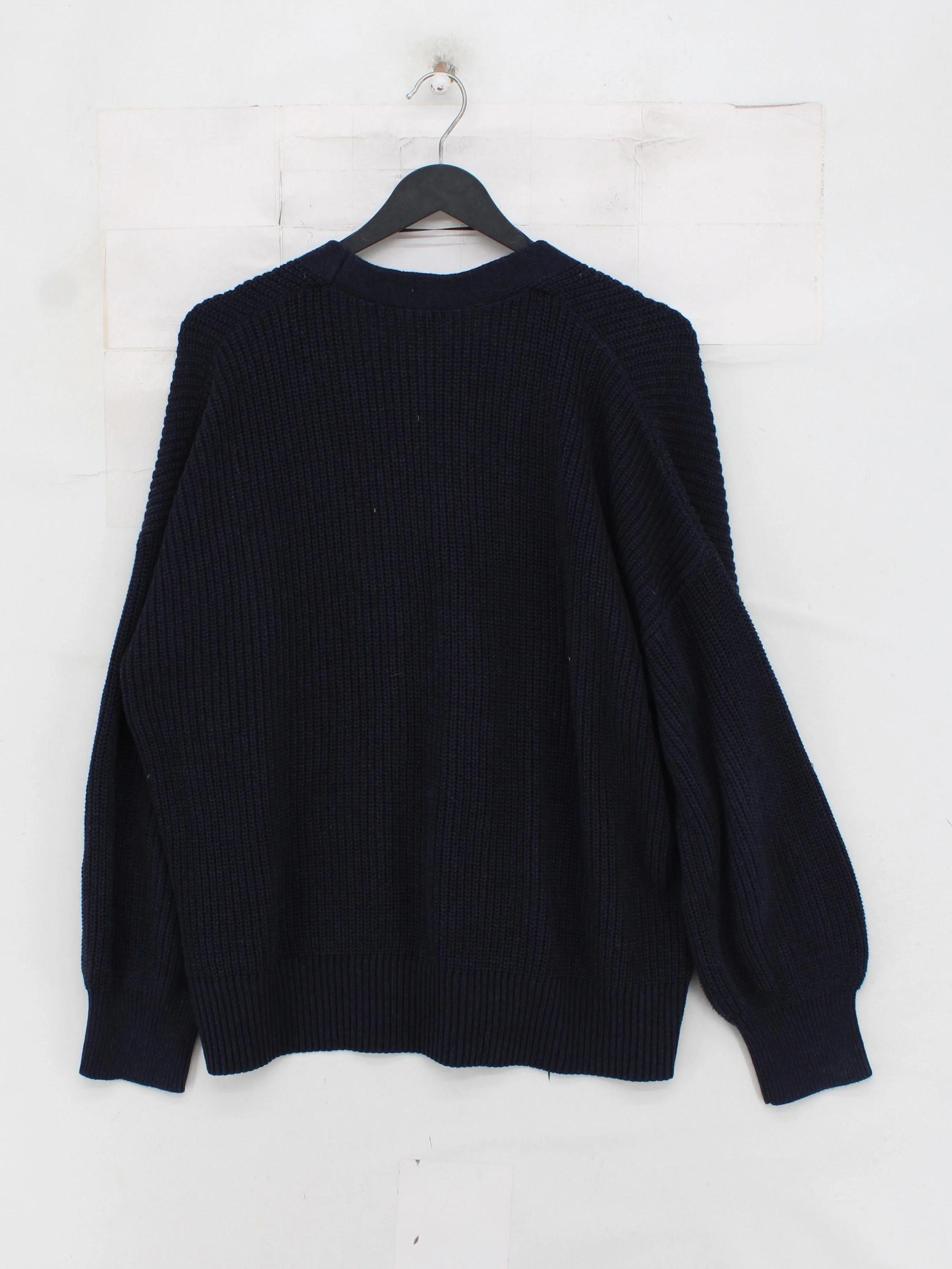 SEASALT CORNWALL Women's Cardigan UK 16 Blue 100% Cotton V-Neck Cardigan - Image 2