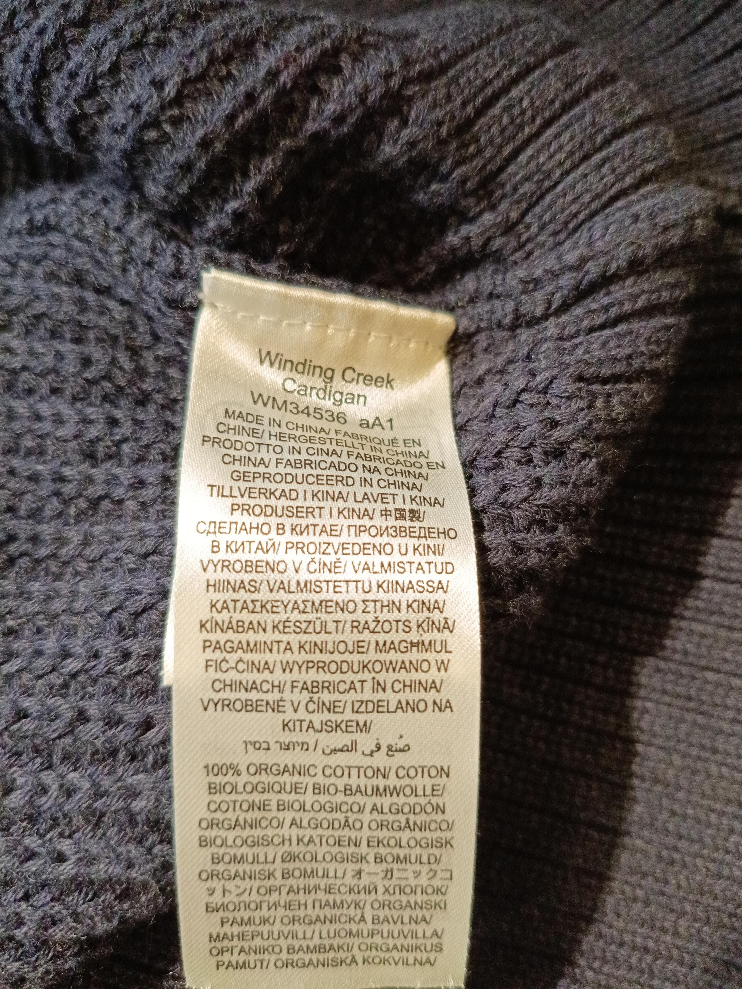 SEASALT CORNWALL Women's Cardigan UK 16 Blue 100% Cotton V-Neck Cardigan - Image 6
