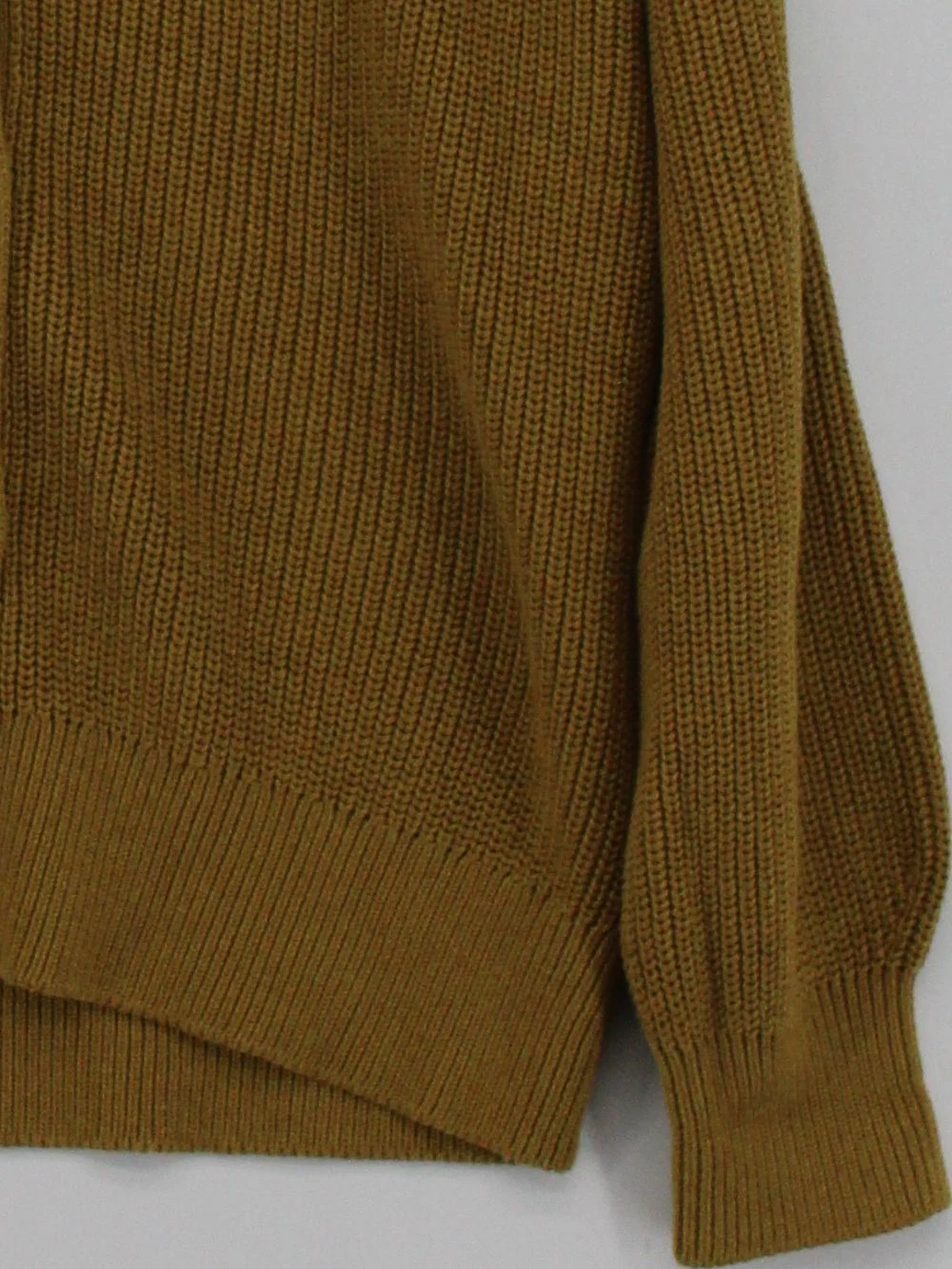 SEASALT CORNWALL Women's Cardigan UK 16 Yellow 100% Cotton V-Neck Cardigan - Image 4