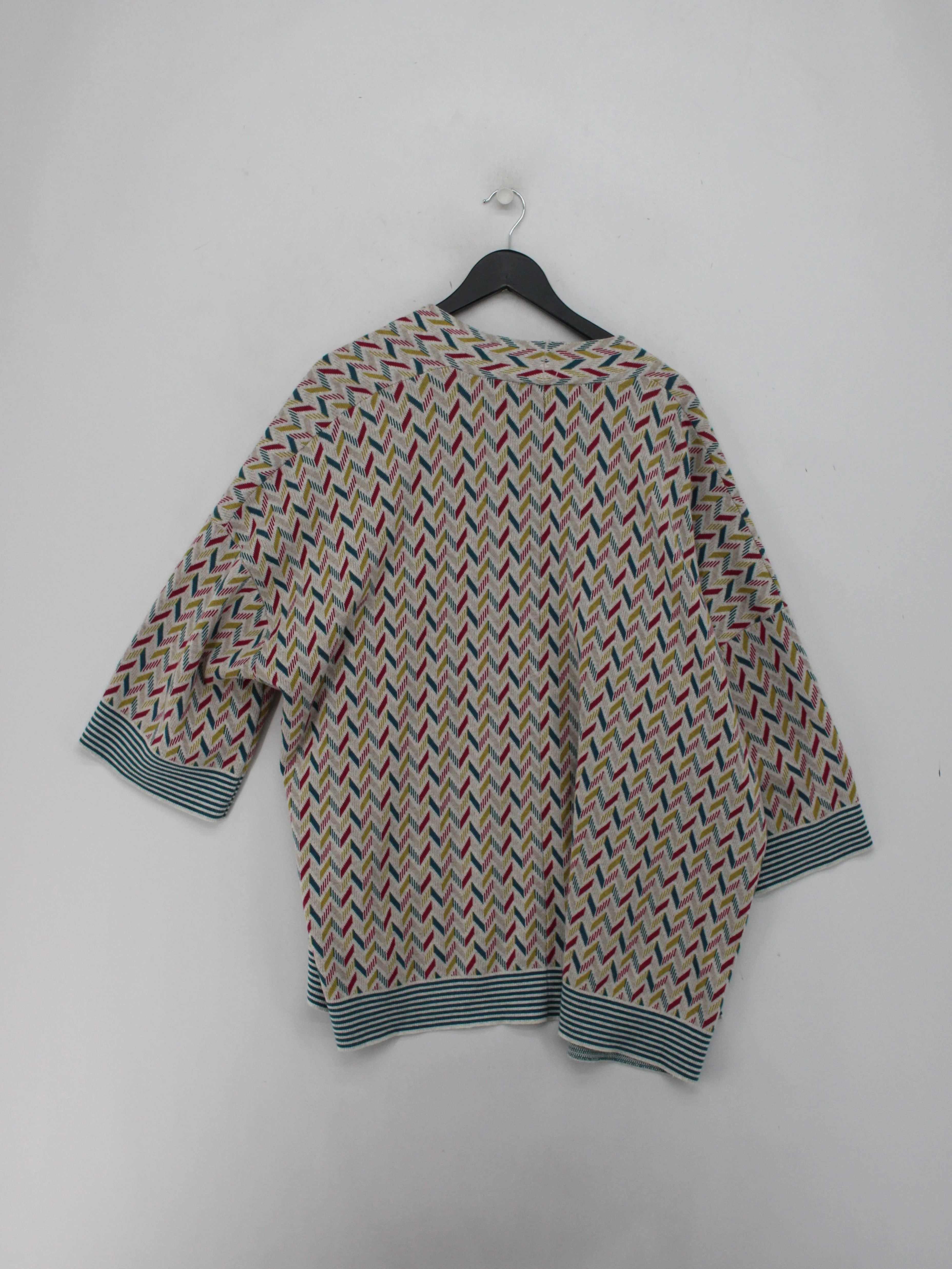 SEASALT CORNWALL Women's Cardigan UK 24 Multi 100% Cotton Cardigan - Image 2
