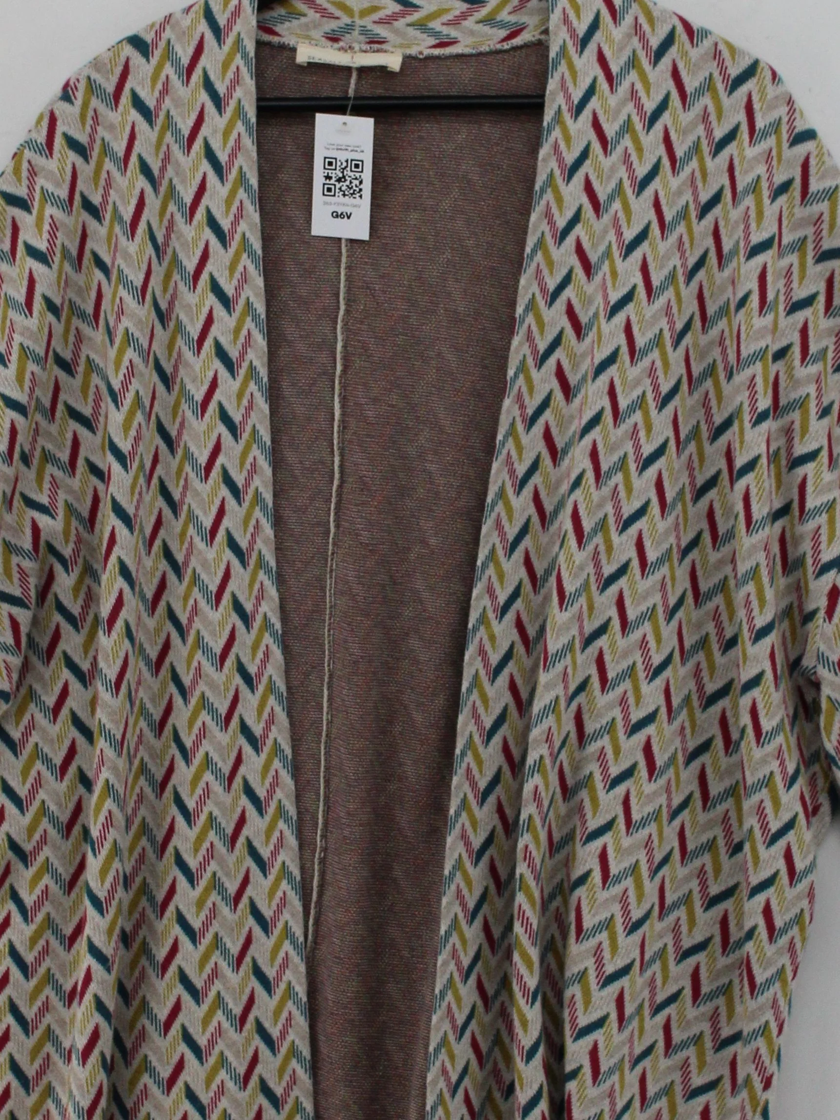 SEASALT CORNWALL Women's Cardigan UK 24 Multi 100% Cotton Cardigan - Image 3