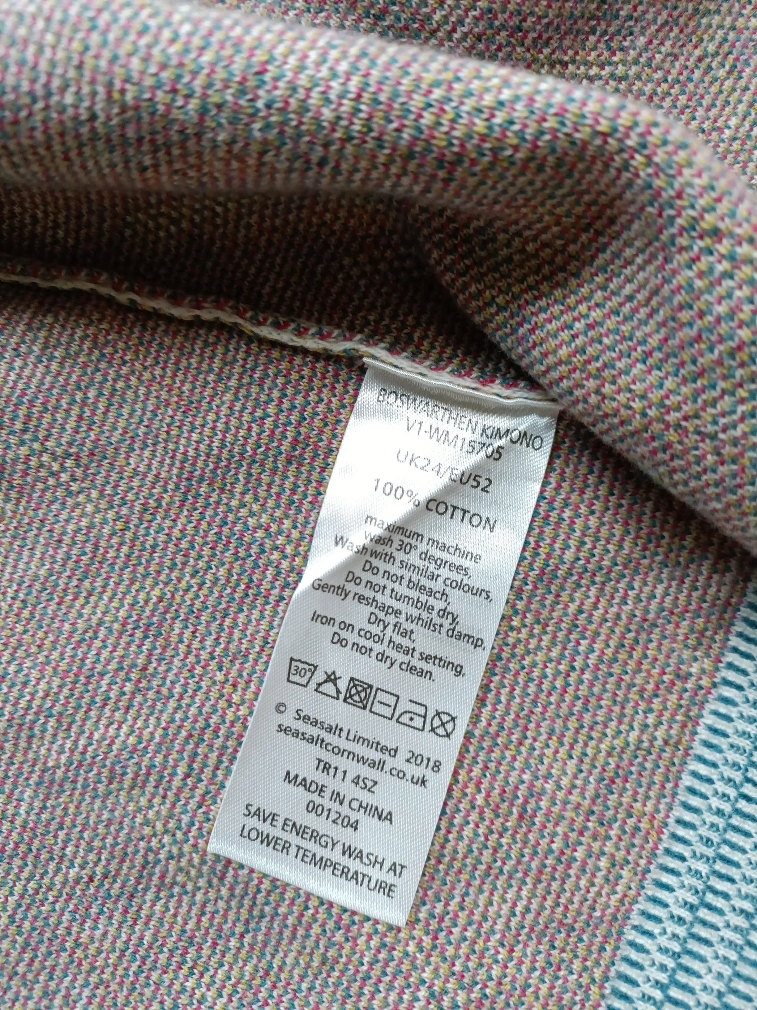 SEASALT CORNWALL Women's Cardigan UK 24 Multi 100% Cotton Cardigan - Image 6