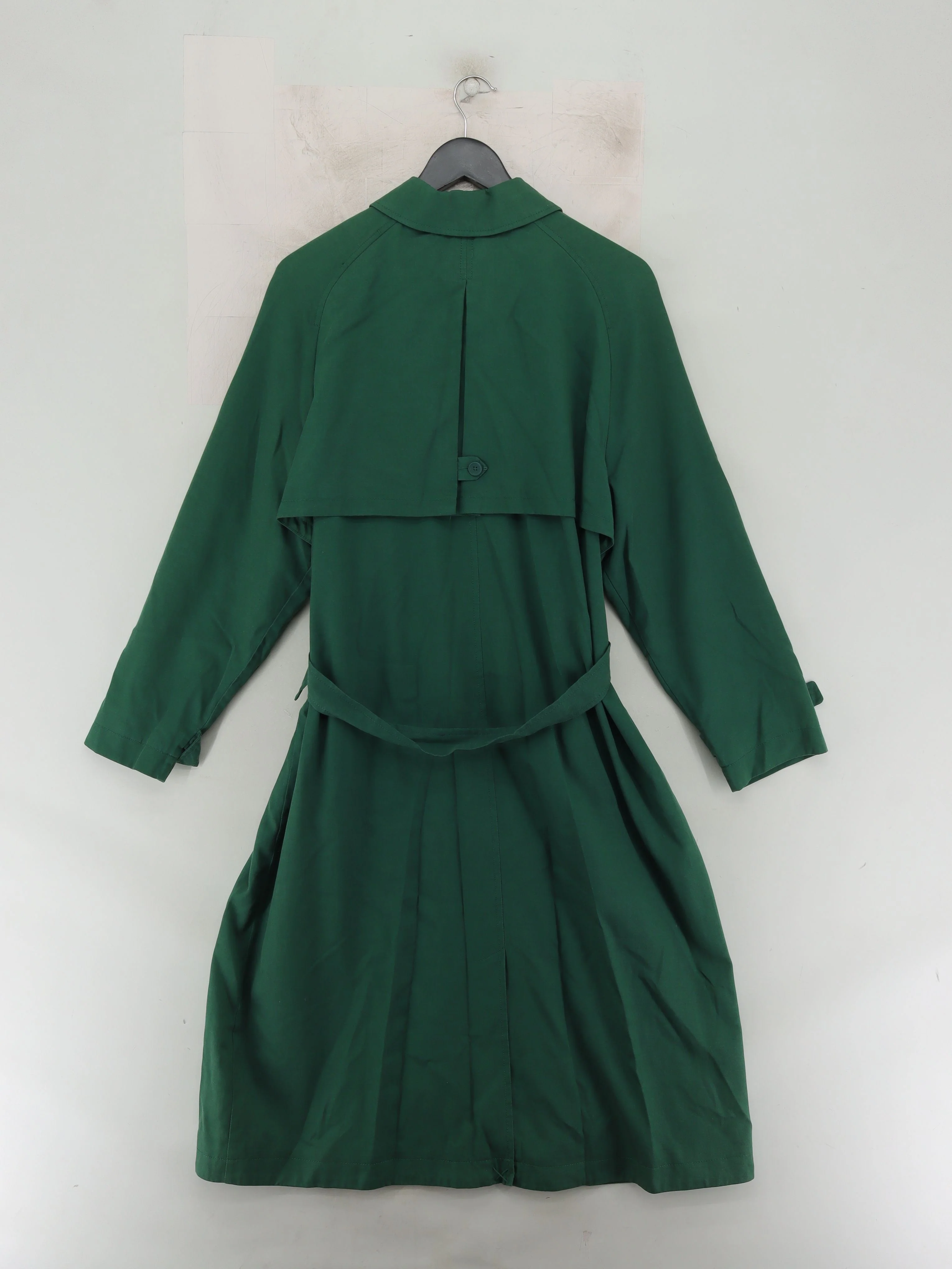SEASALT CORNWALL Women's Coat UK 16 Green Lyocell Modal - Image 2