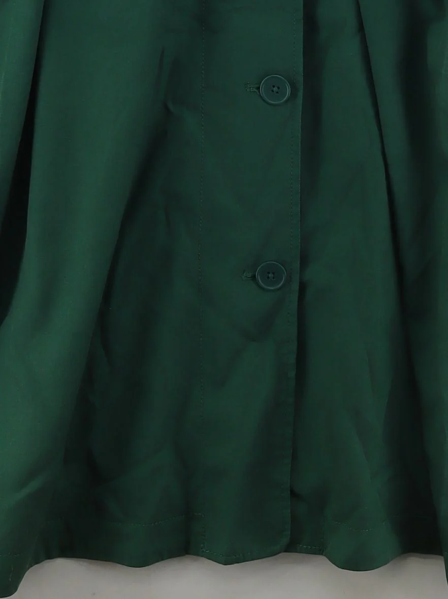 SEASALT CORNWALL Women's Coat UK 16 Green Lyocell Modal - Image 4