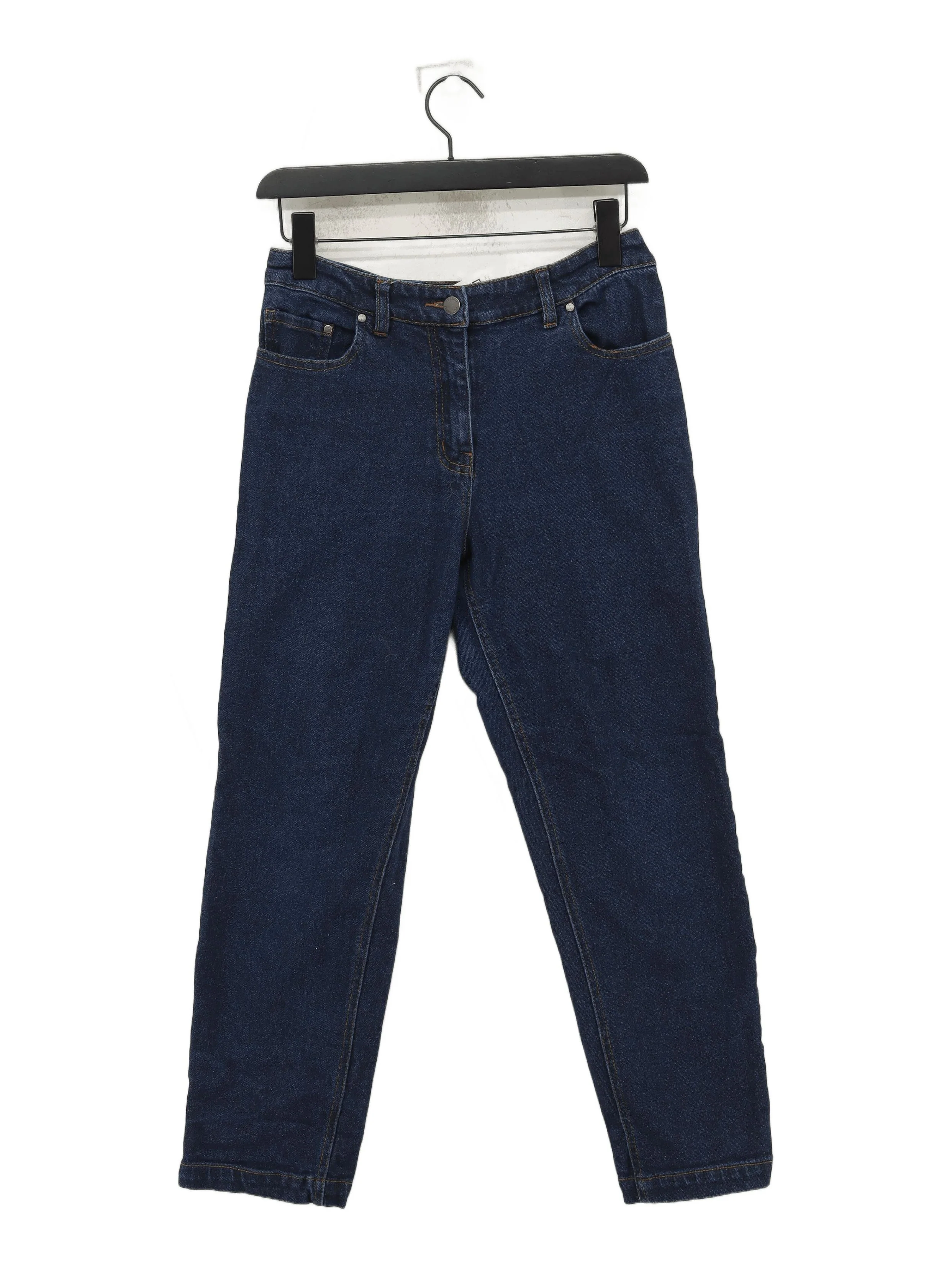 SEASALT CORNWALL Women's Jeans UK 10 Blue Cotton with Elastane Mom