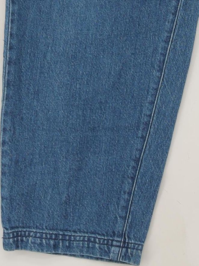 SEASALT CORNWALL Women's Jeans UK 10 Blue Cotton with Linen Mom - Image 4