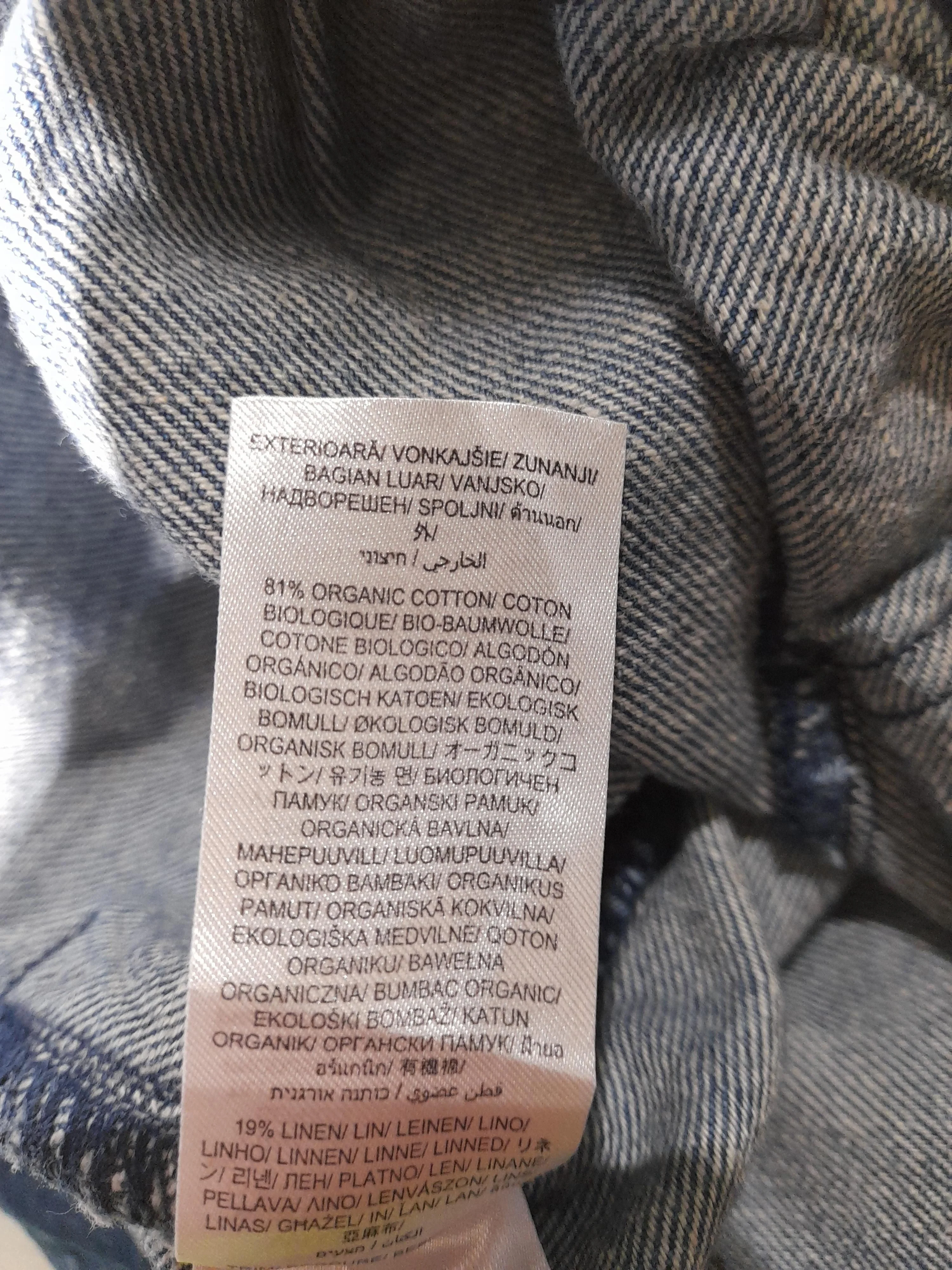 SEASALT CORNWALL Women's Jeans UK 10 Blue Cotton with Linen Mom - Image 6