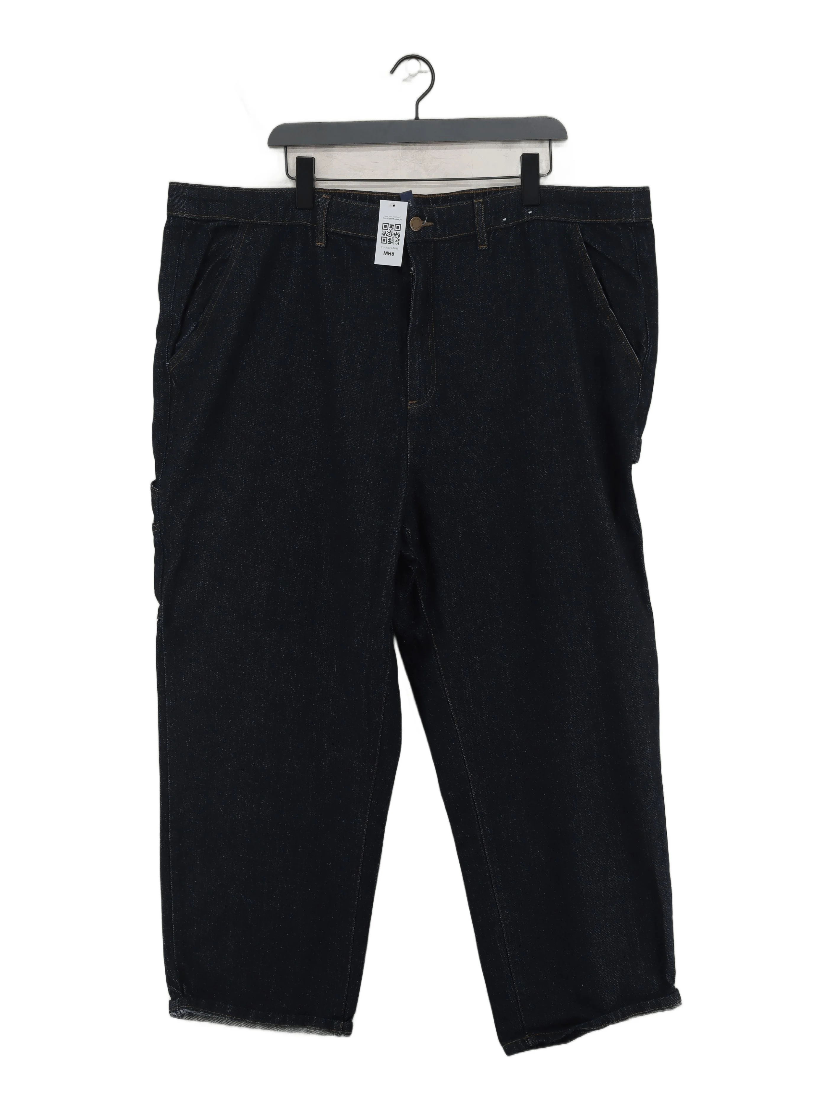 SEASALT CORNWALL Women's Jeans UK 24 Blue Cotton with Other Straight