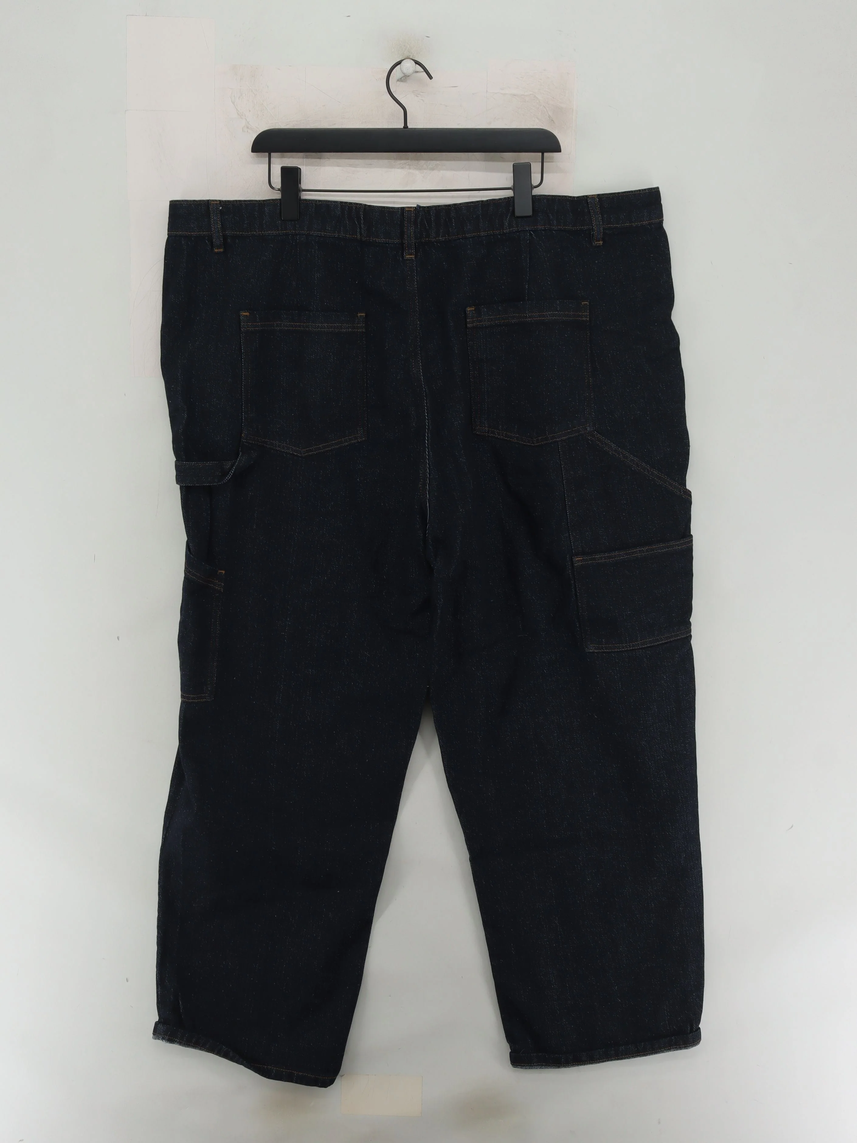 SEASALT CORNWALL Women's Jeans UK 24 Blue Cotton with Other Straight - Image 2