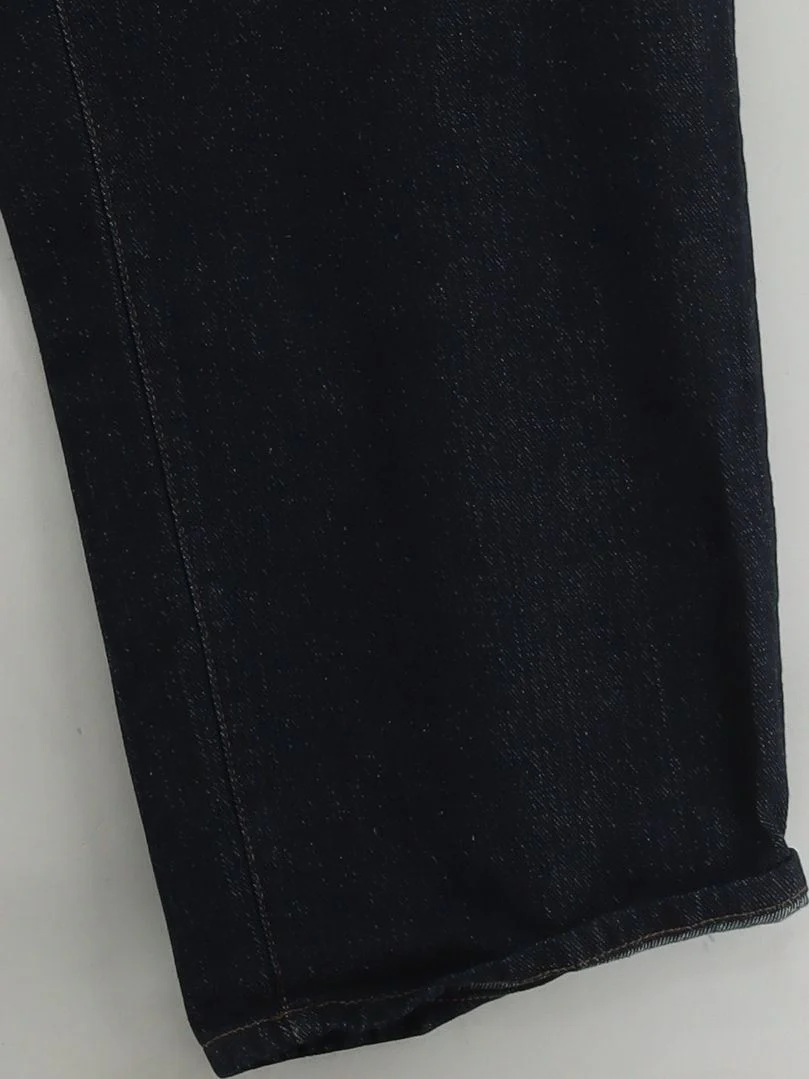 SEASALT CORNWALL Women's Jeans UK 24 Blue Cotton with Other Straight - Image 4