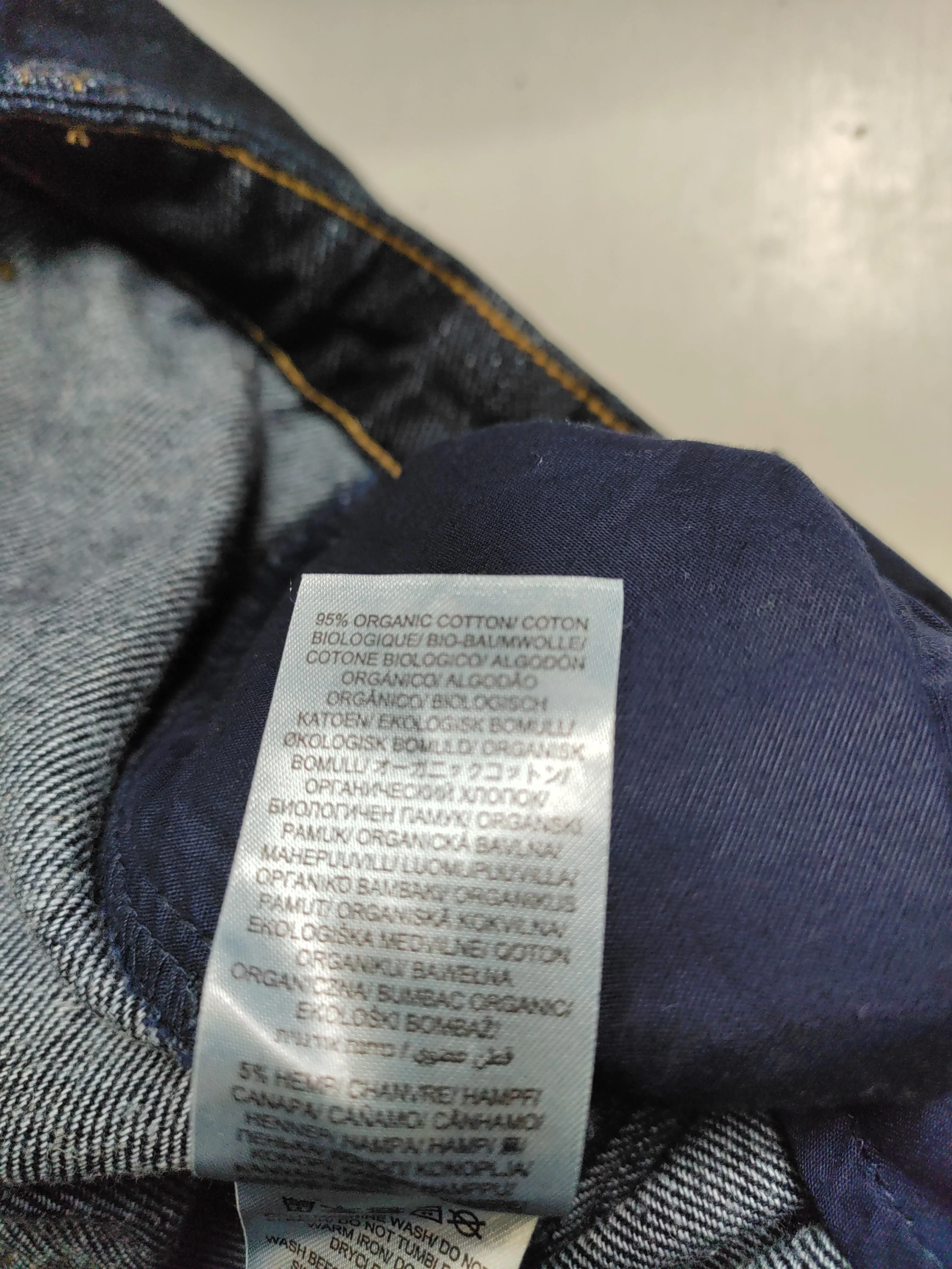 SEASALT CORNWALL Women's Jeans UK 24 Blue Cotton with Other Straight - Image 6