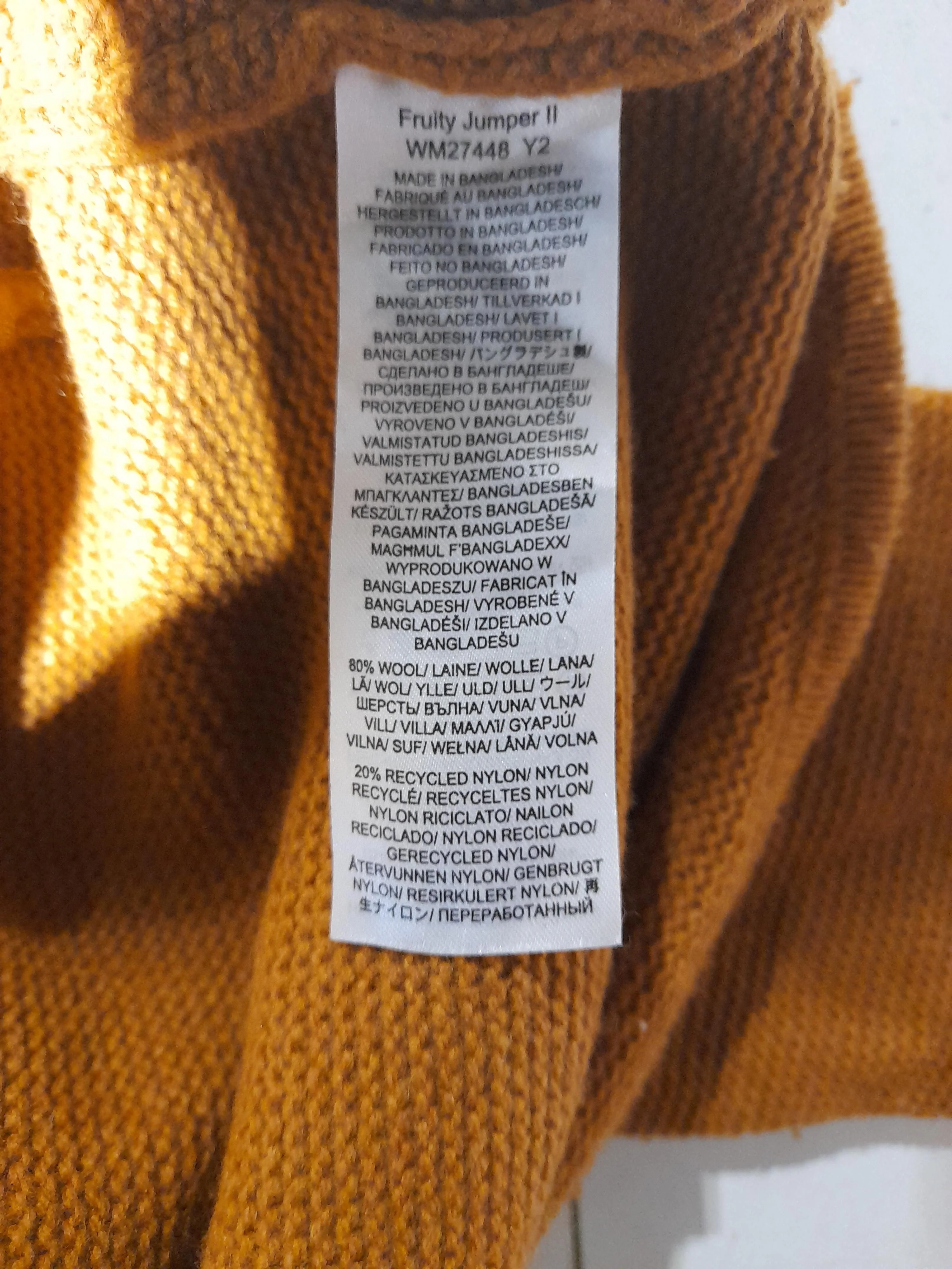 SEASALT CORNWALL Women's Jumper L Brown Wool with Nylon Round Neck Pullover - Image 7