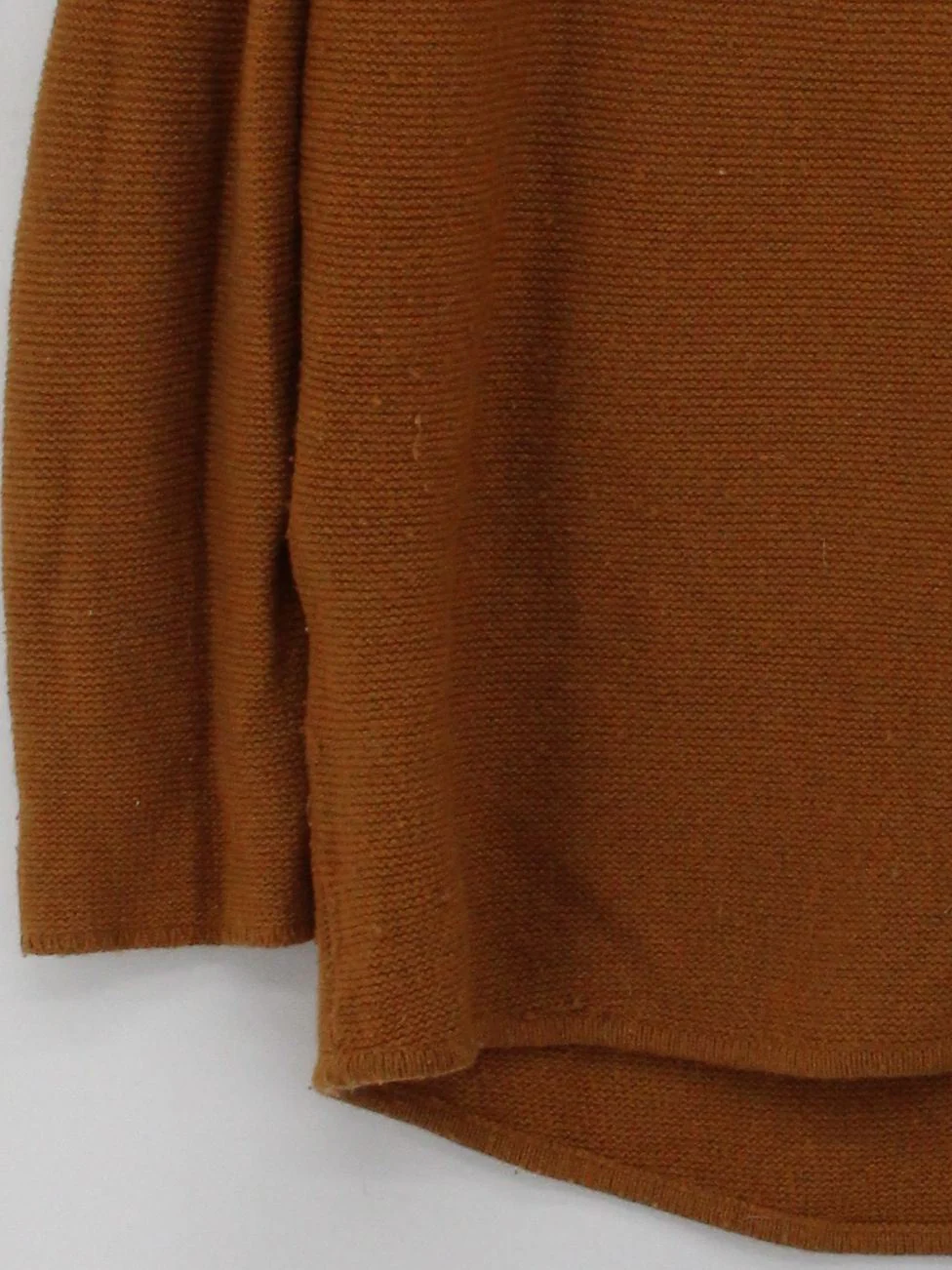 SEASALT CORNWALL Women's Jumper UK 14 Brown Wool with Nylon Round Neck Pullover - Image 4