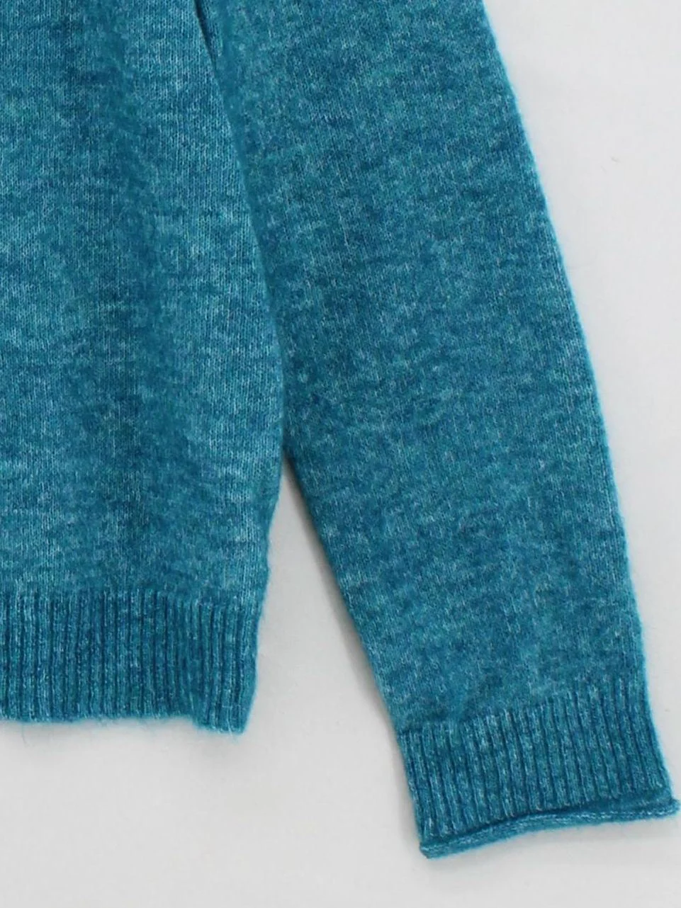 SEASALT CORNWALL Women's Jumper UK 16 Blue Other with Nylon Round Neck Pullover - Image 4