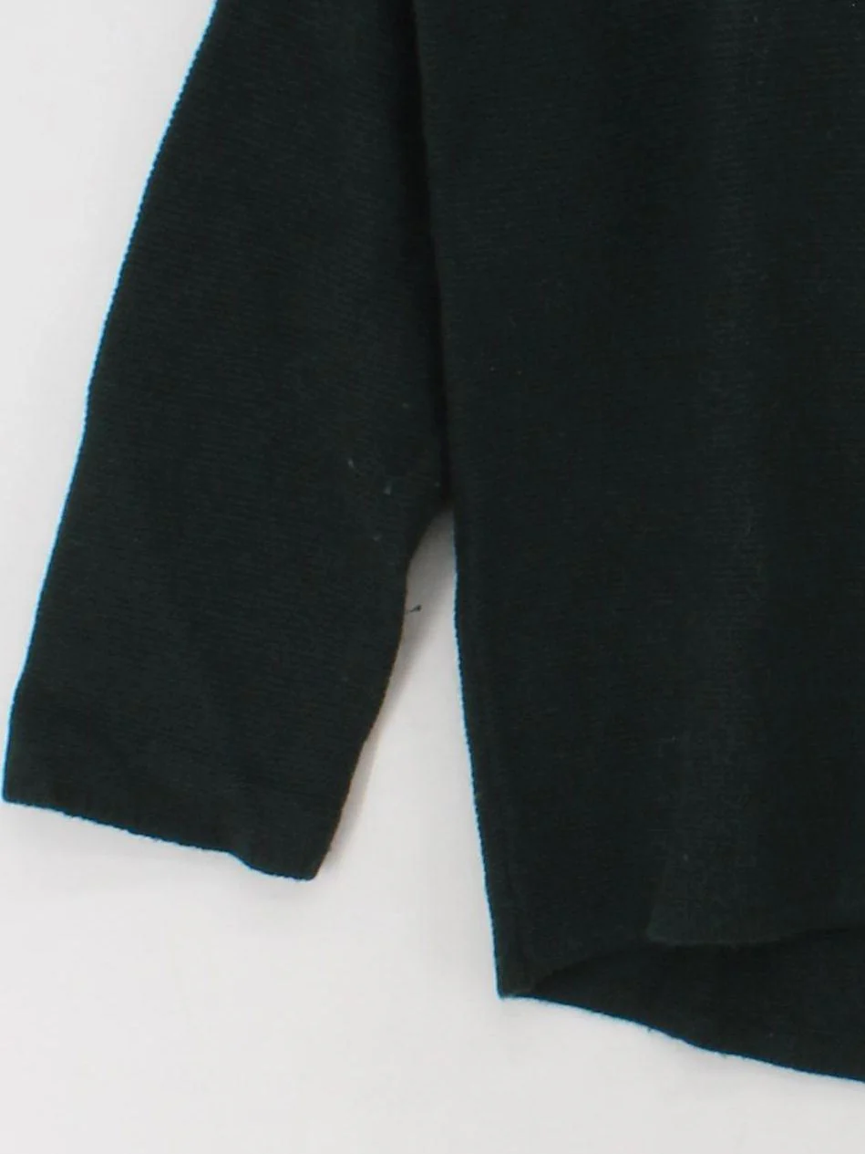 SEASALT CORNWALL Women's Jumper UK 16 Green Wool with Nylon Round Neck Pullover - Image 4