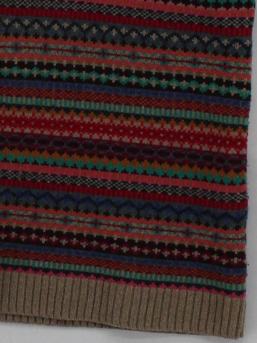 SEASALT CORNWALL Women's Jumper UK 18 Multi Wool with Nylon Vest - Image 4