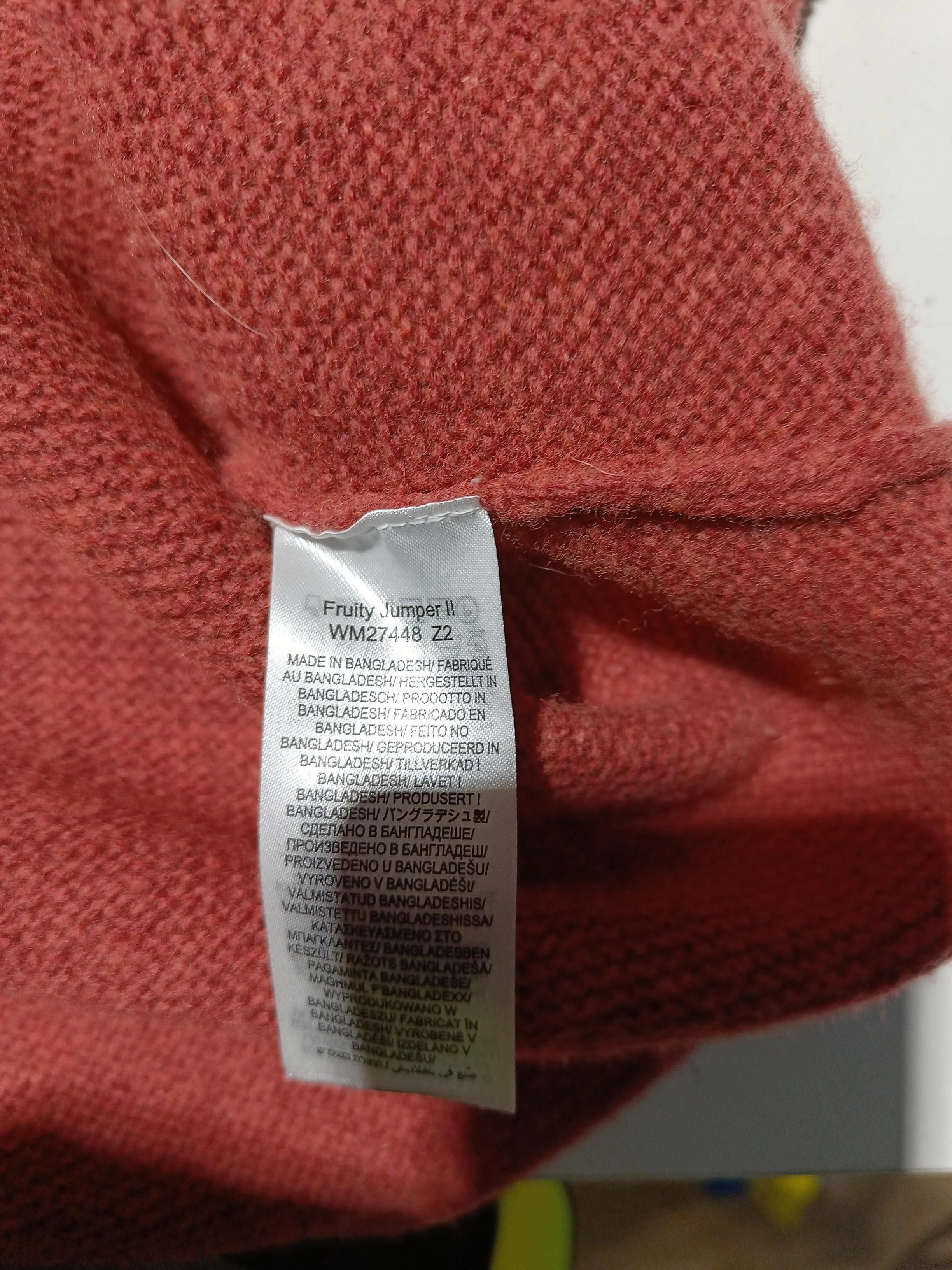 SEASALT CORNWALL Women's Jumper UK 18 Red 100% Other Round Neck Pullover - Image 7