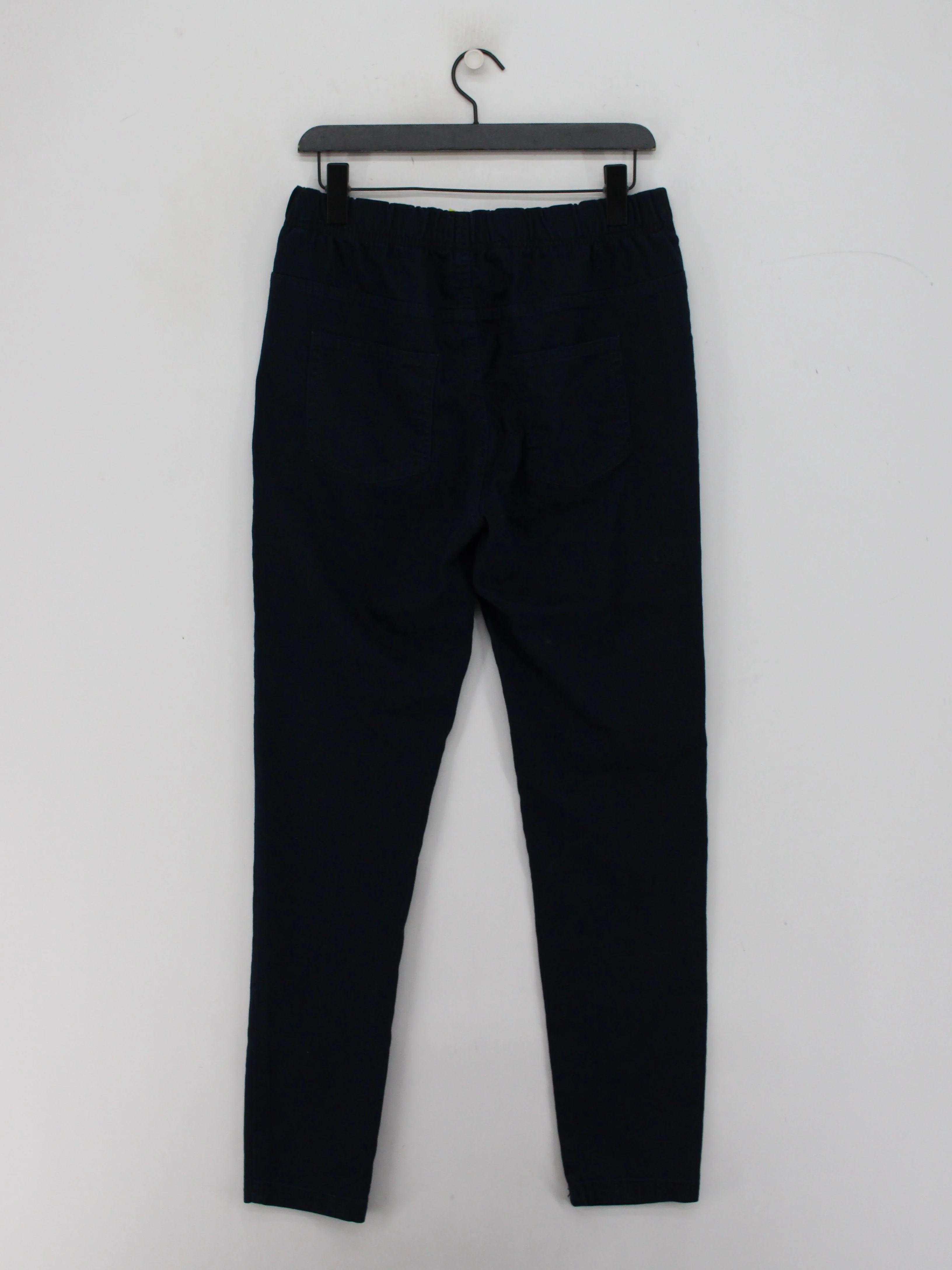 SEASALT CORNWALL Women's Leggings UK 14 Blue Cotton - Image 2