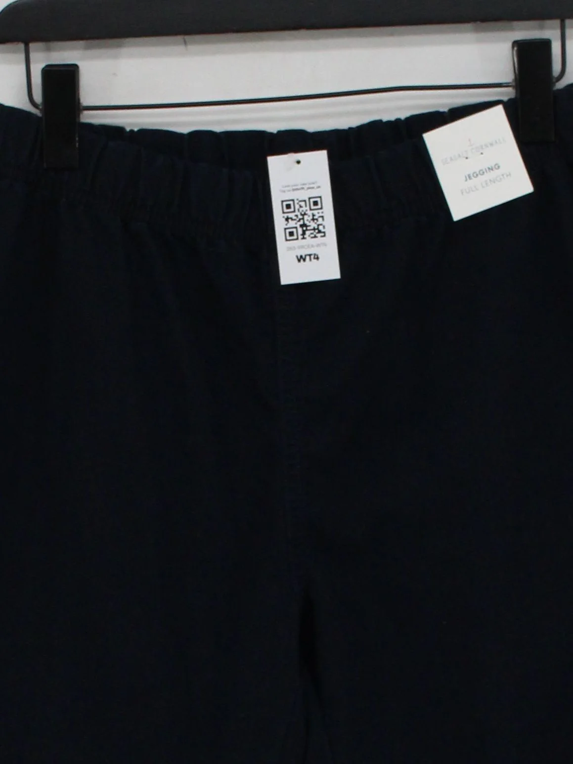 SEASALT CORNWALL Women's Leggings UK 14 Blue Cotton - Image 3