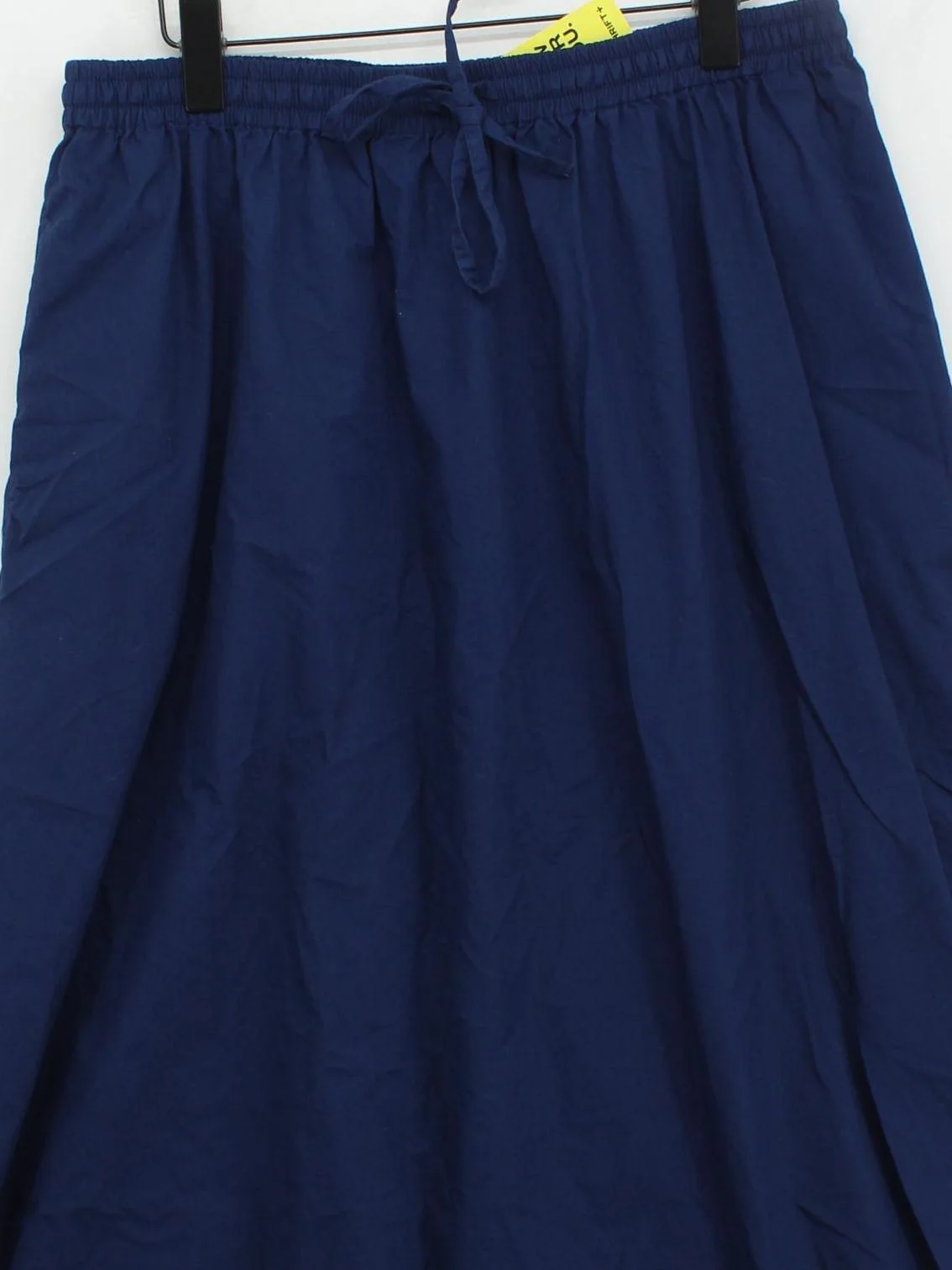 SEASALT CORNWALL Women's Maxi Skirt UK 14 Blue 100% Cotton Long Maxi - Image 3