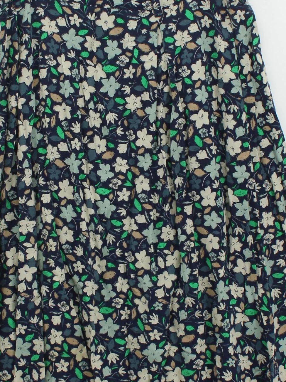 SEASALT CORNWALL Women's Maxi Skirt UK 16 Blue Viscose with Linen Maxi - Image 3