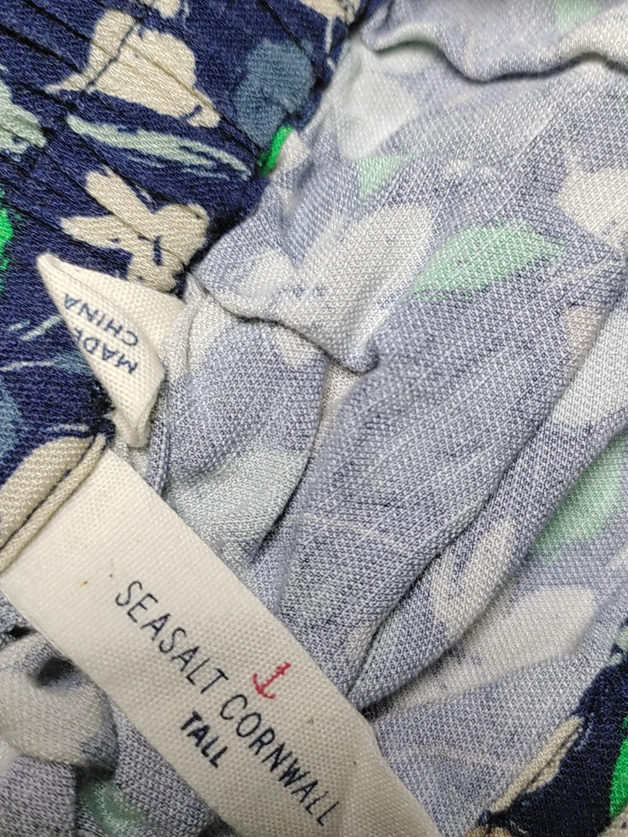 SEASALT CORNWALL Women's Maxi Skirt UK 16 Blue Viscose with Linen Maxi - Image 6