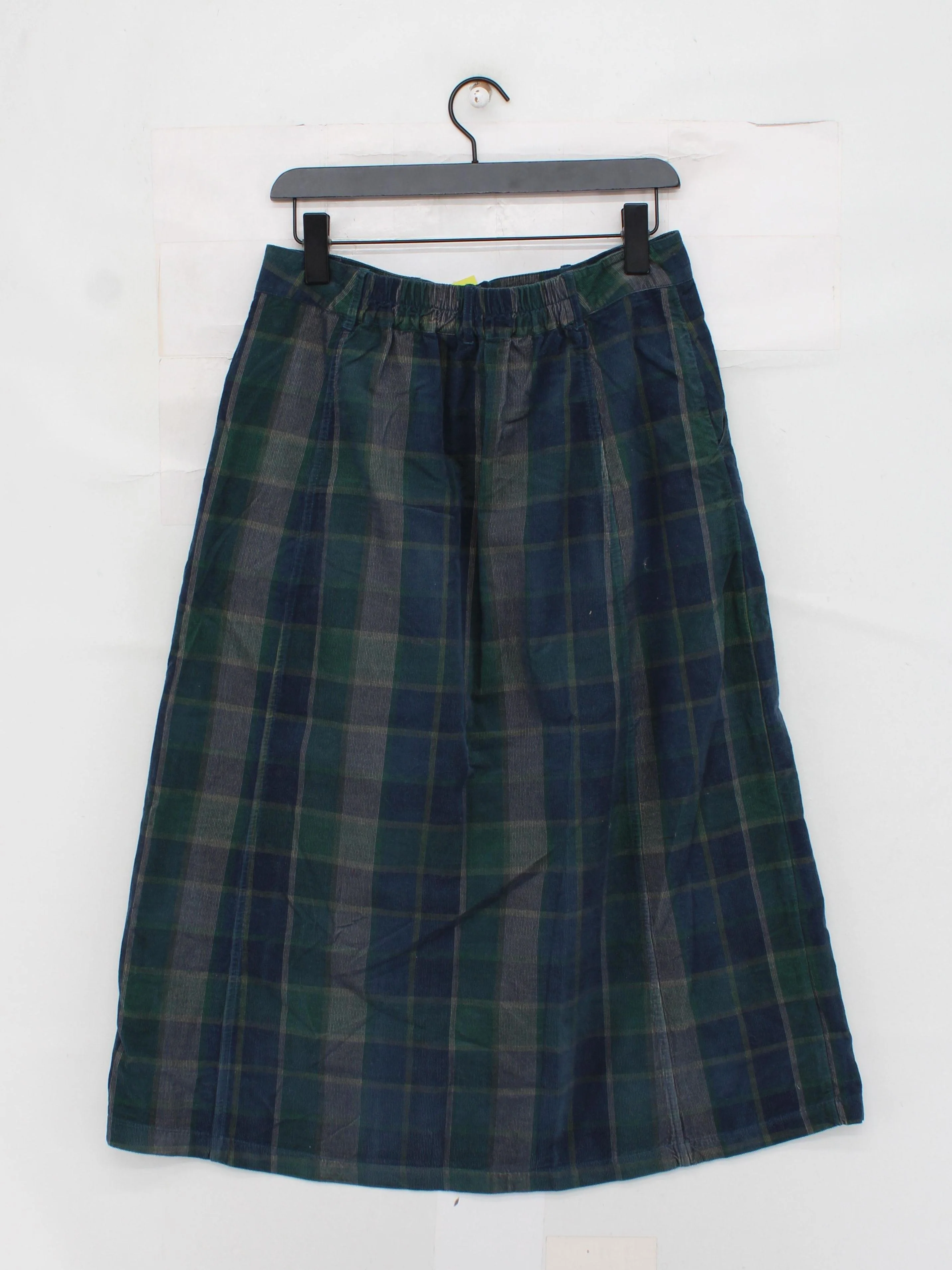 SEASALT CORNWALL Women's Midi Skirt UK 12 Multi 100% Cotton A-Line - Image 2