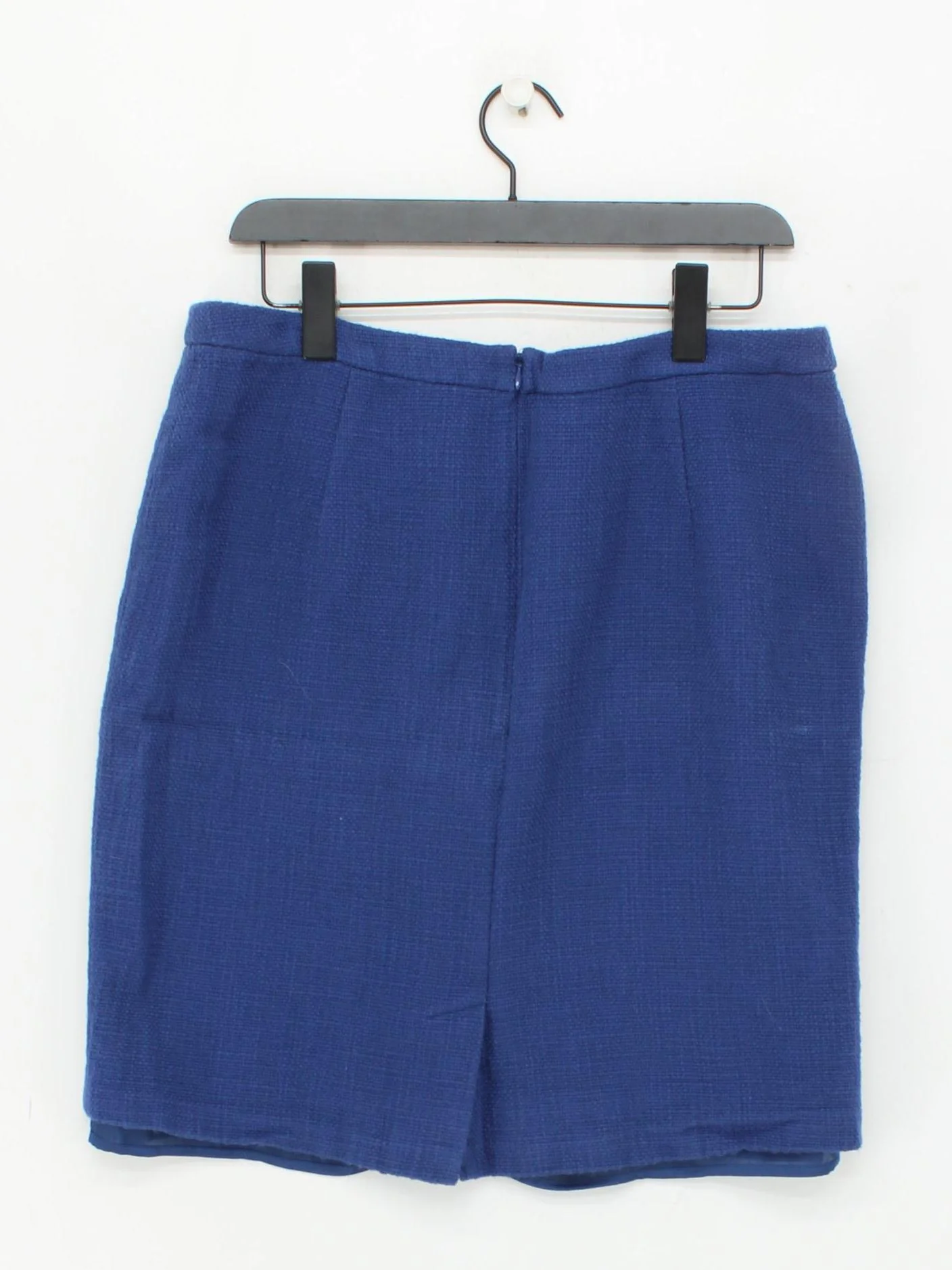 SEASALT CORNWALL Women's Midi Skirt UK 16 Blue 100% Other Midi Straight & Pencil - Image 2