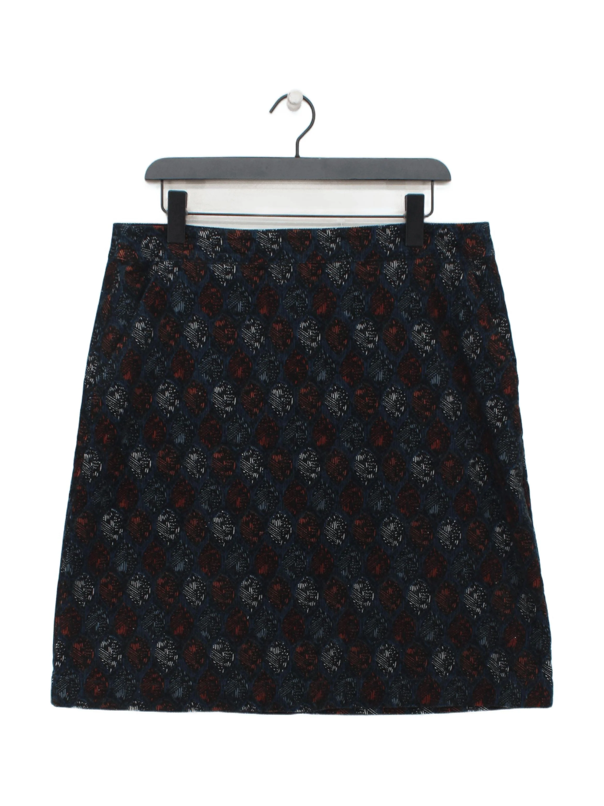 SEASALT CORNWALL Women's Mini Skirt UK 16 Multi Cotton with Polyester Mini