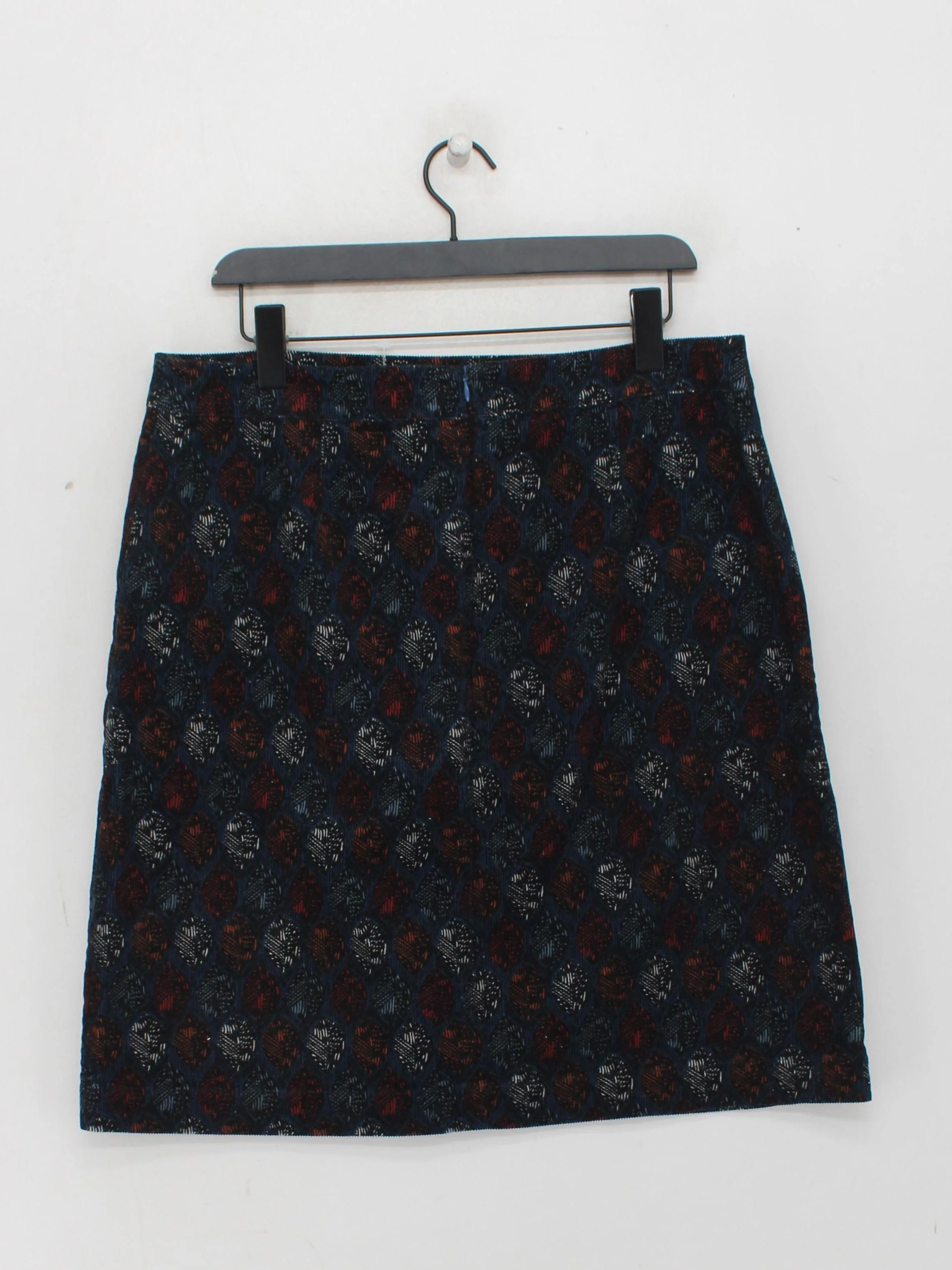 SEASALT CORNWALL Women's Mini Skirt UK 16 Multi Cotton with Polyester Mini - Image 2
