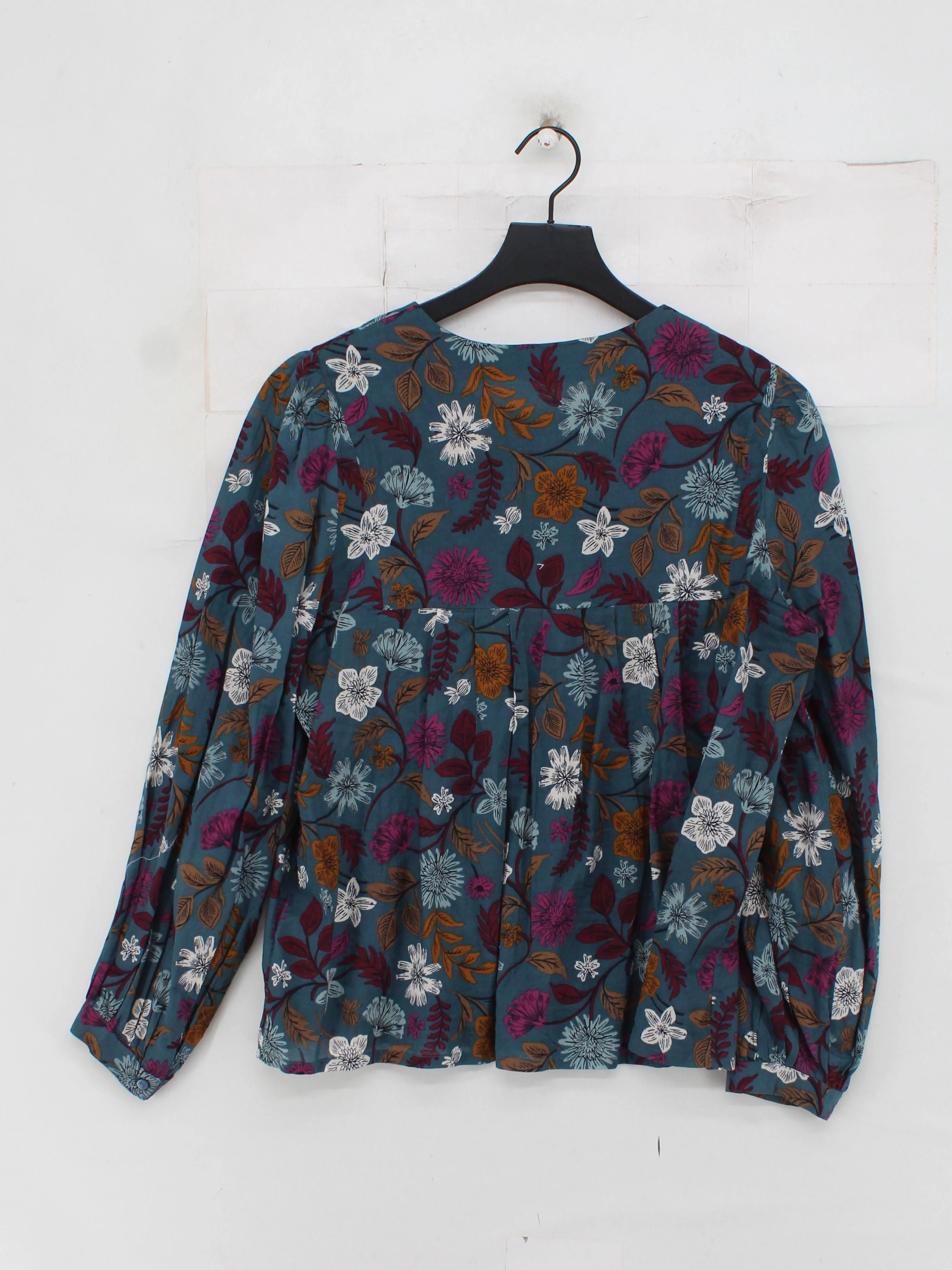 SEASALT CORNWALL Women's Shirt UK 14 Multi 100% Cotton Basic - Image 2