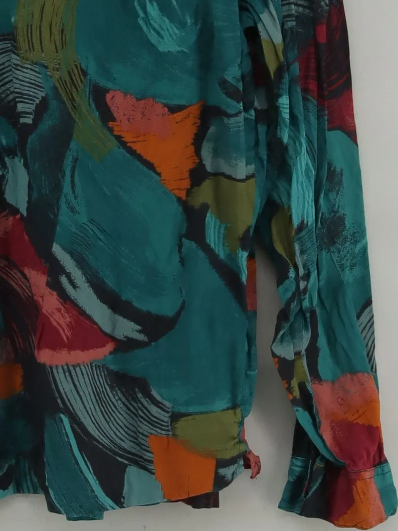 SEASALT CORNWALL Women's Shirt UK 24 Multi 100% Cotton Basic - Image 4