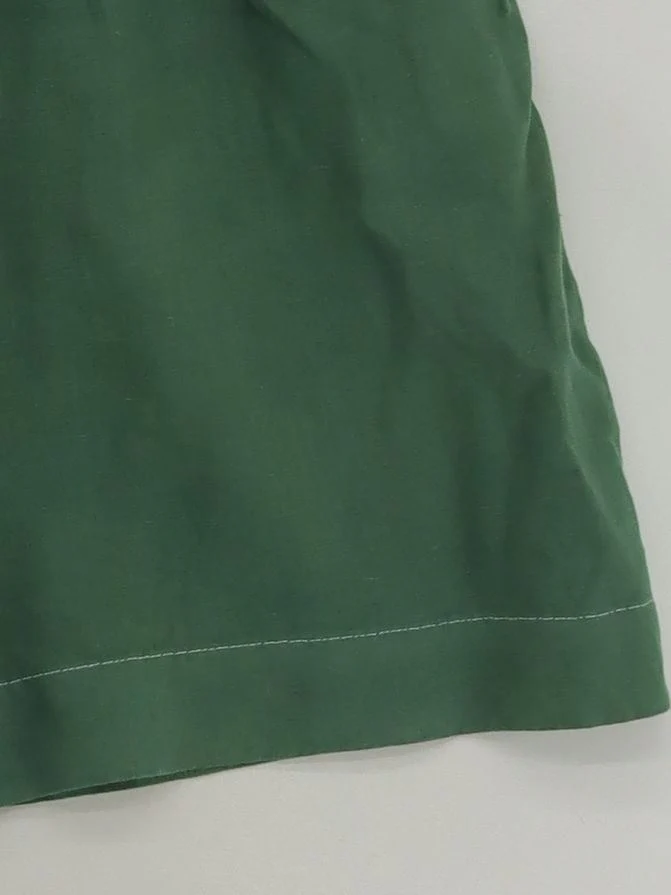 SEASALT CORNWALL Women's Shorts UK 16 Green 100% Cotton Sweat - Image 4