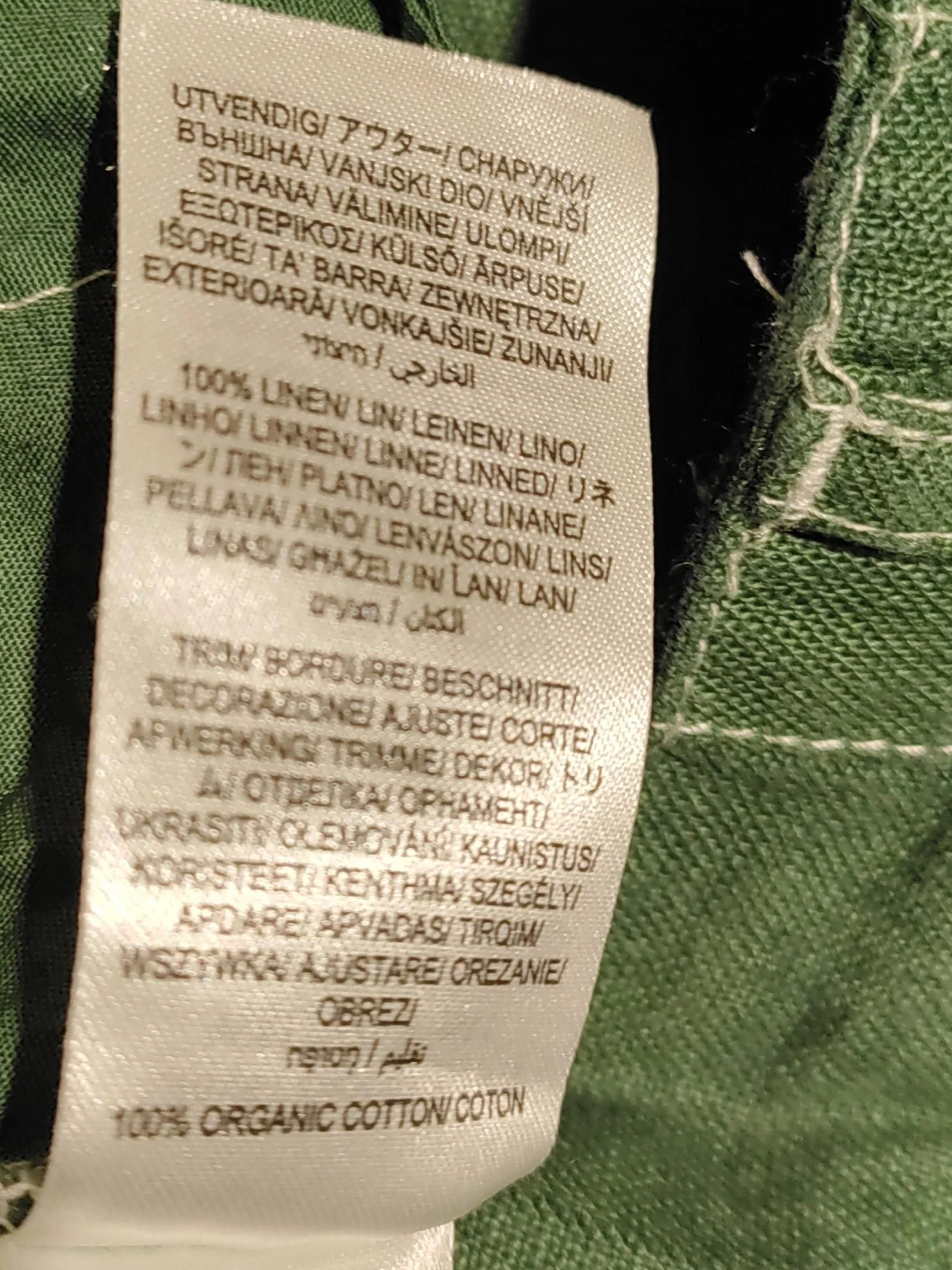 SEASALT CORNWALL Women's Shorts UK 16 Green 100% Cotton Sweat - Image 6