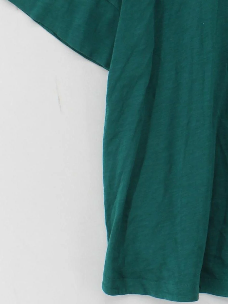 SEASALT CORNWALL Women's T-Shirt M Green 100% Cotton Basic - Image 4