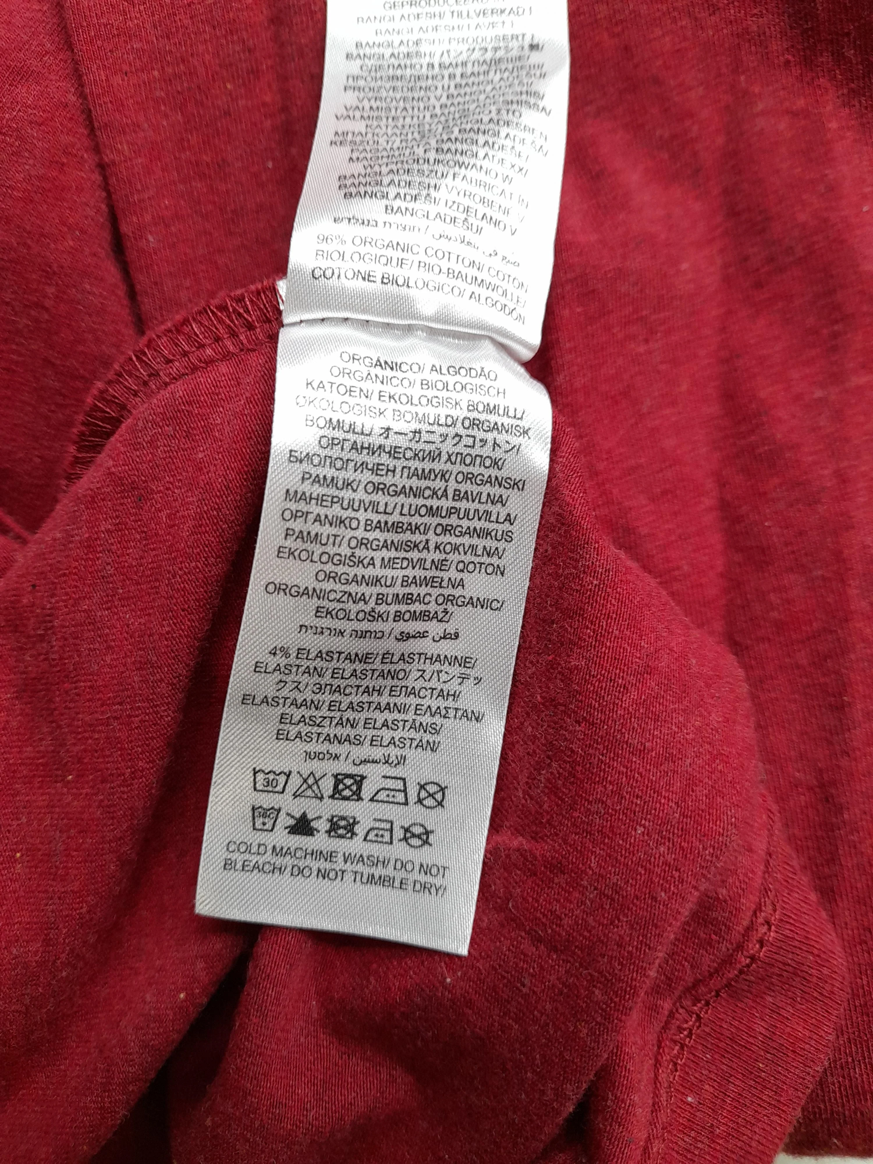 SEASALT CORNWALL Women's T-Shirt M Red Cotton with Elastane Basic - Image 7