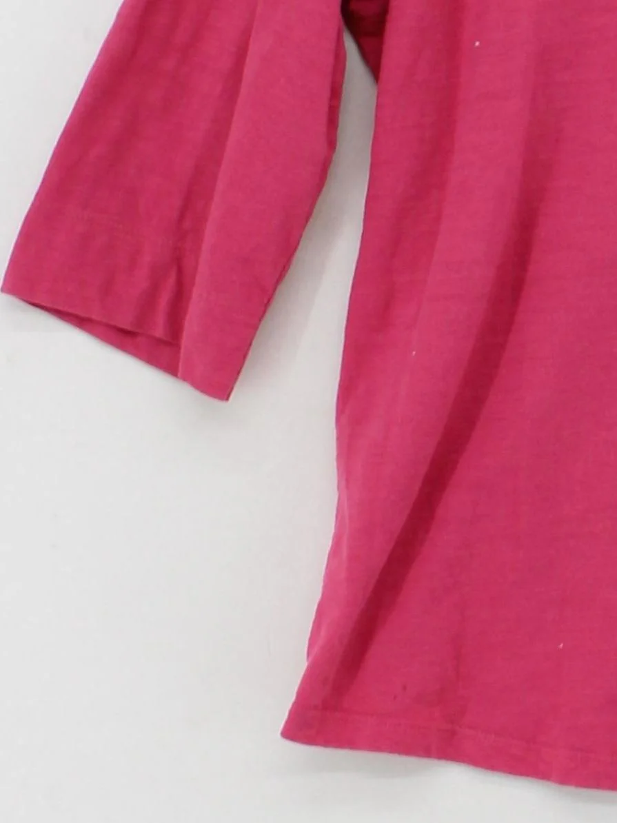 SEASALT CORNWALL Women's T-Shirt UK 12 Pink 100% Cotton Basic - Image 4