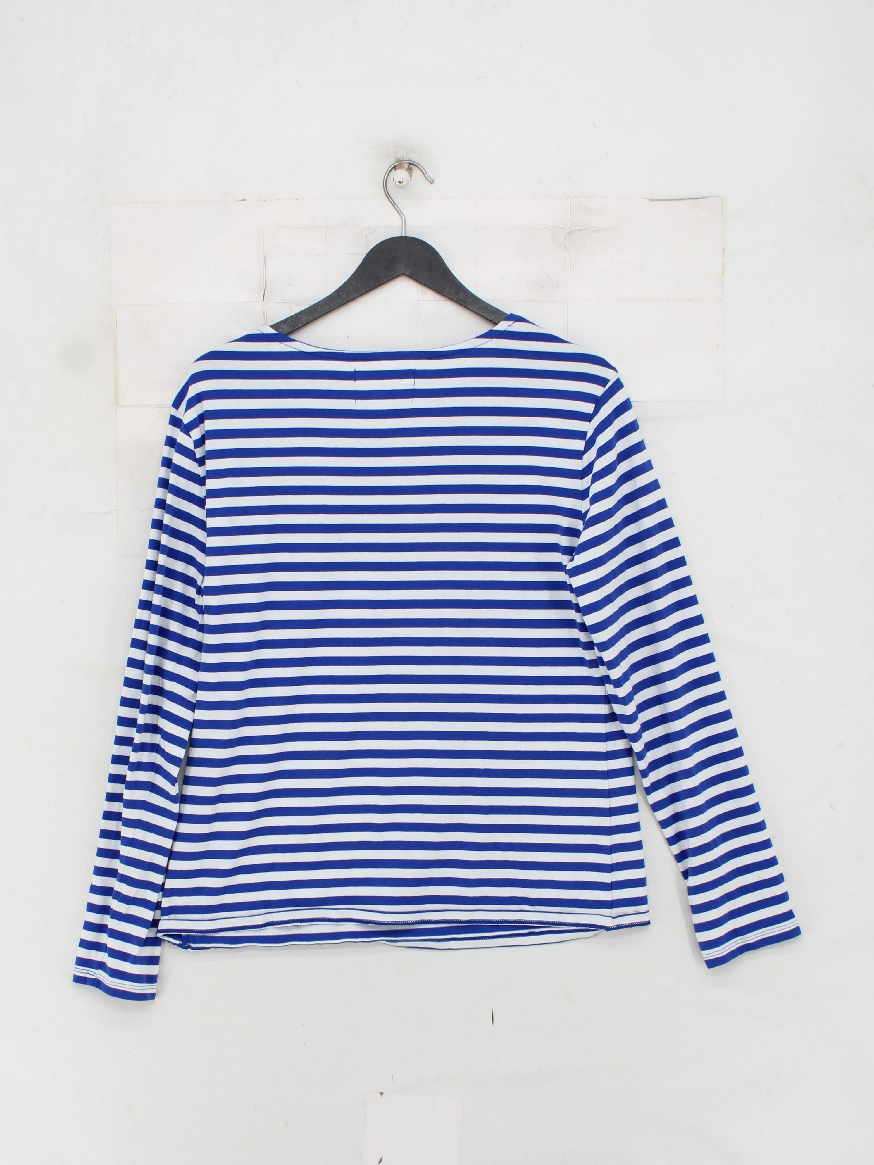 SEASALT CORNWALL Women's T-Shirt UK 14 Blue 100% Cotton Basic - Image 2