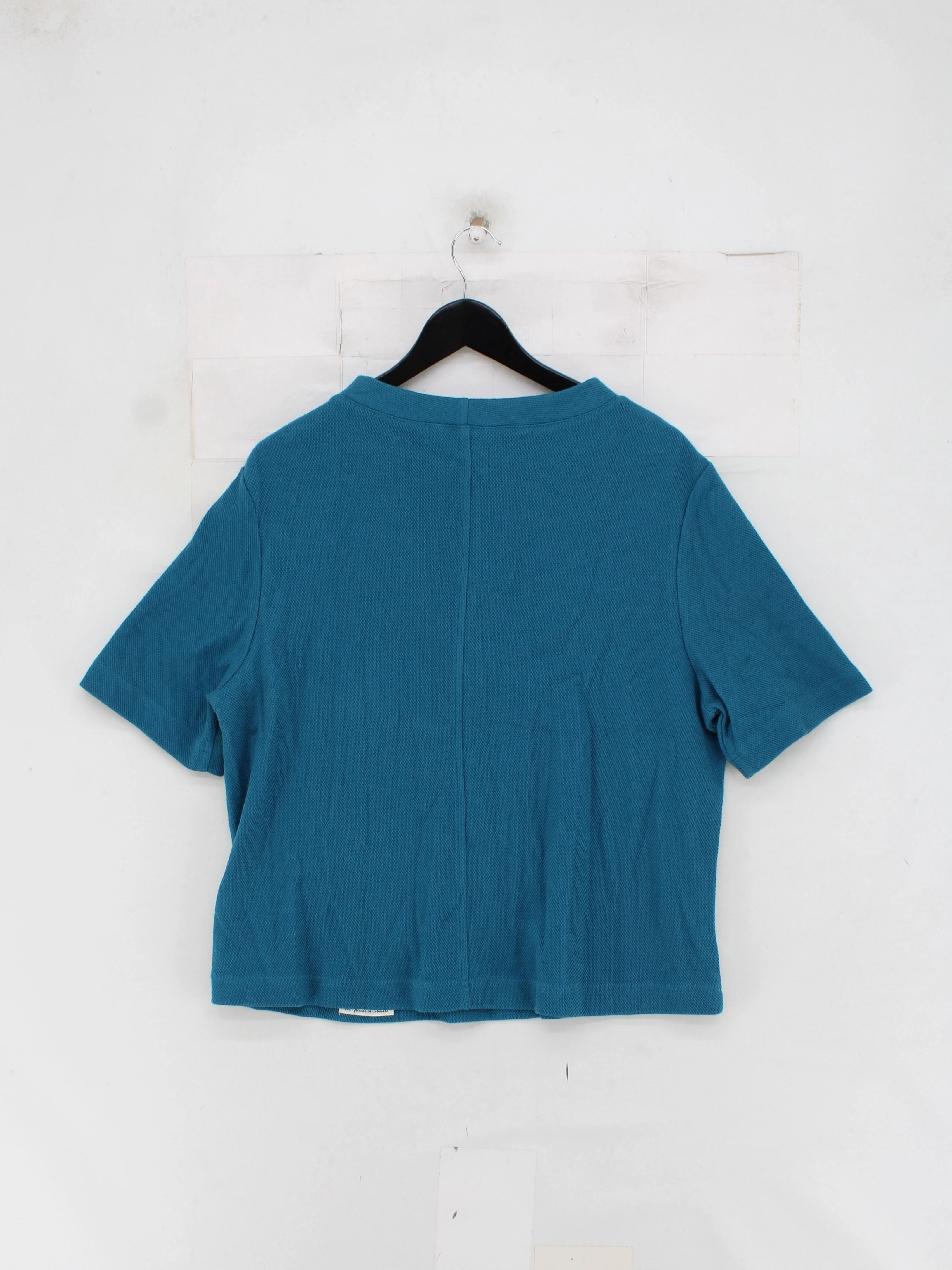 SEASALT CORNWALL Women's T-Shirt UK 16 Blue 100% Cotton Basic - Image 2